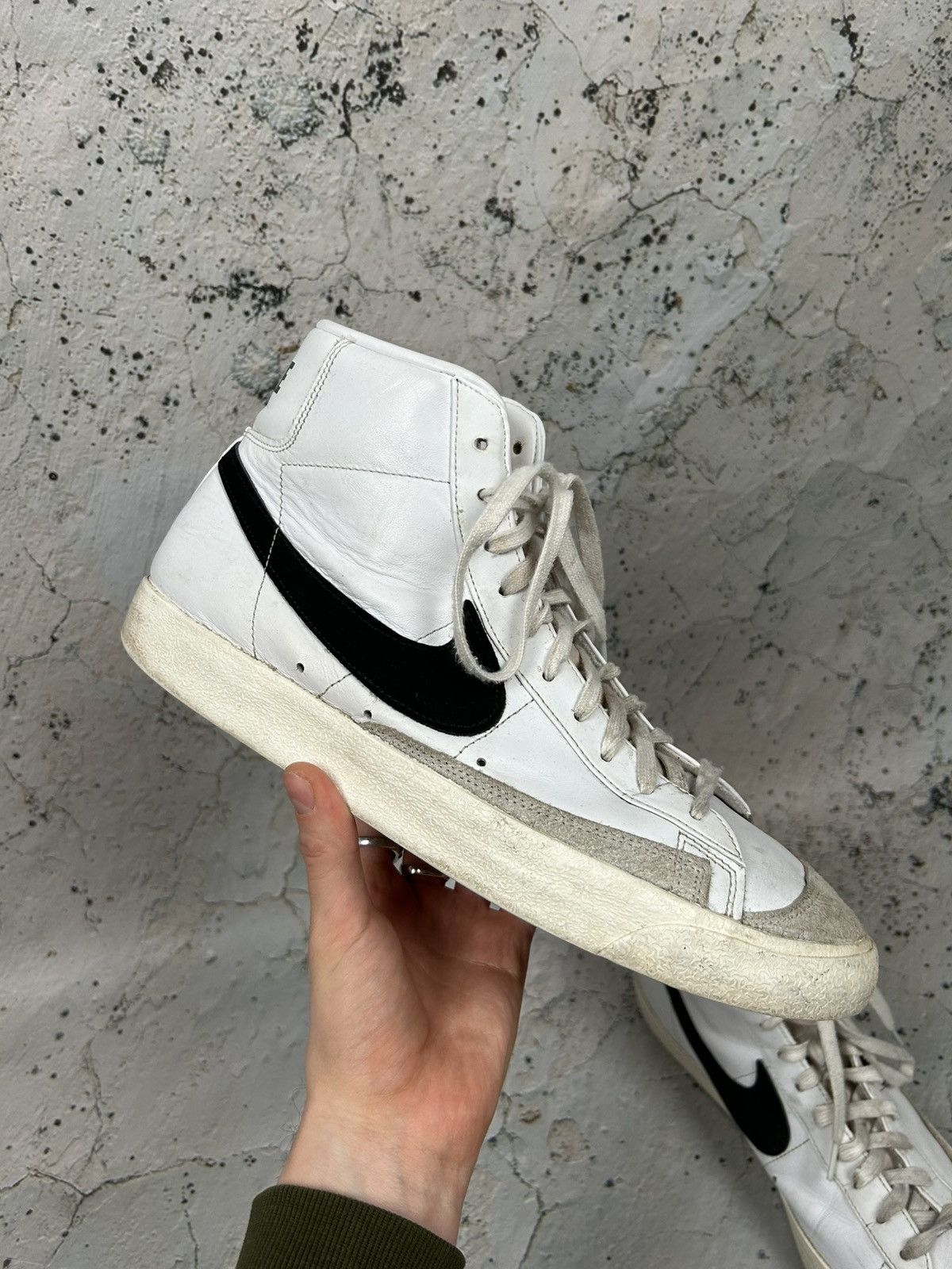 Nike Vintage Nike Blazer Hi Basketball Skateboarding Sneakers Size US 12.5 / EU 45-46 - 1 Thumbnail