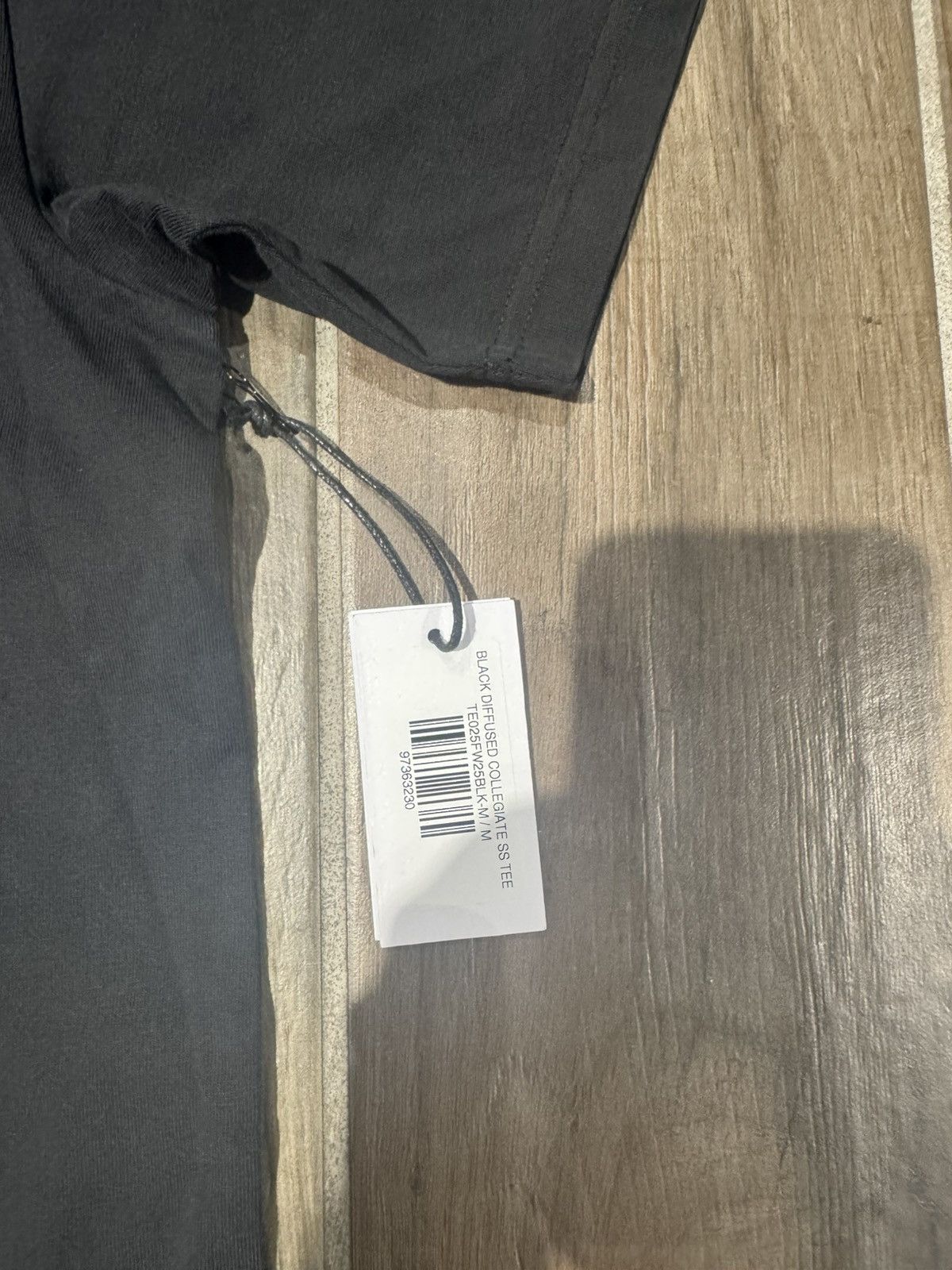 Sp5der SP5DER DIFFUSED COLLEGIATE TEE BLACK Size US L / EU 52-54 / 3 - 3 Thumbnail