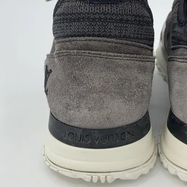 Louis Vuitton Louis Vuitton Black Leather Mixed Sports Sneakers -2508 Size US 8.5 / EU 41-42 - 9 Thumbnail