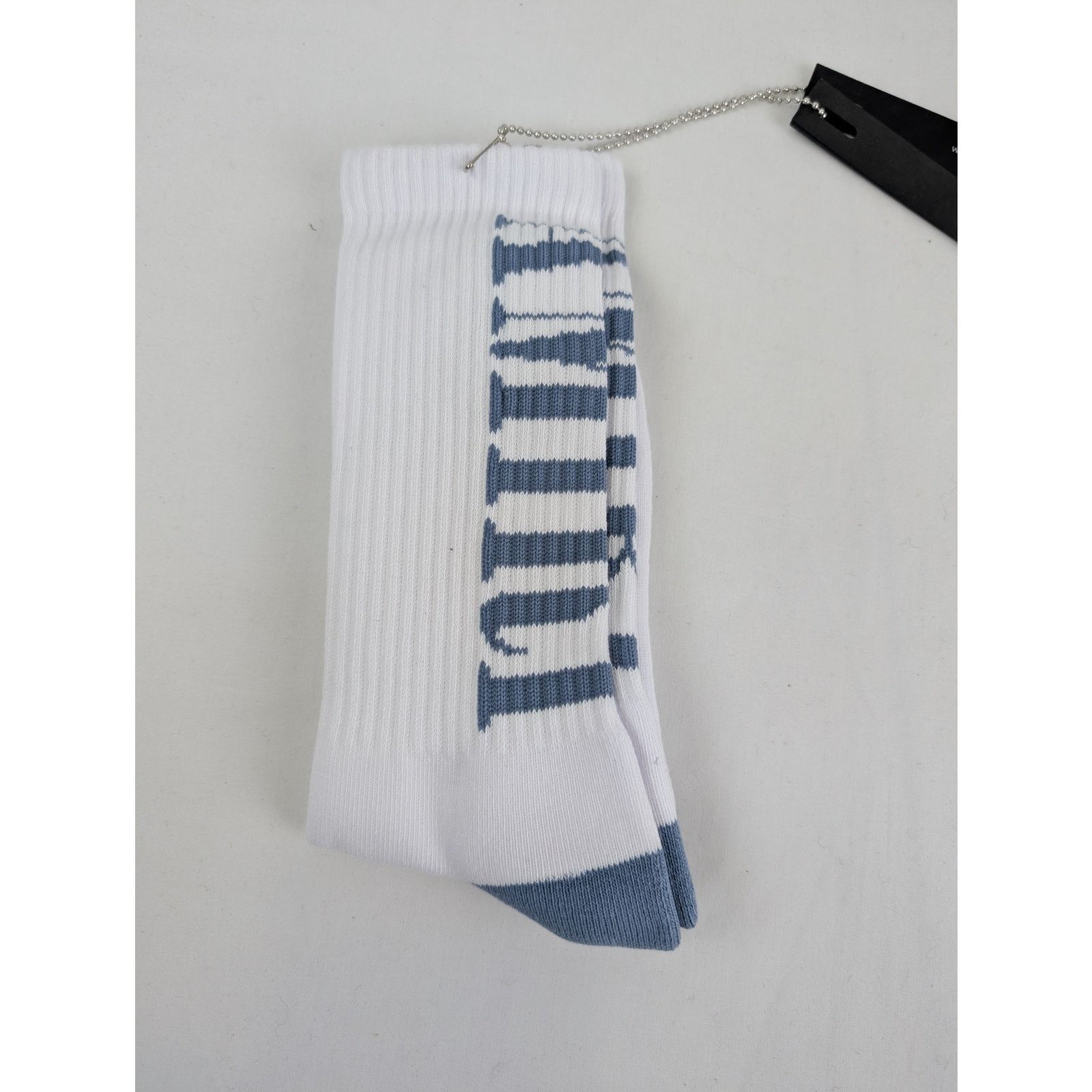 Amiri o1rshd1 Q:3 / Size: 41-42 / Amiri Vertical Logo Socks White Size ONE SIZE - 5 Thumbnail