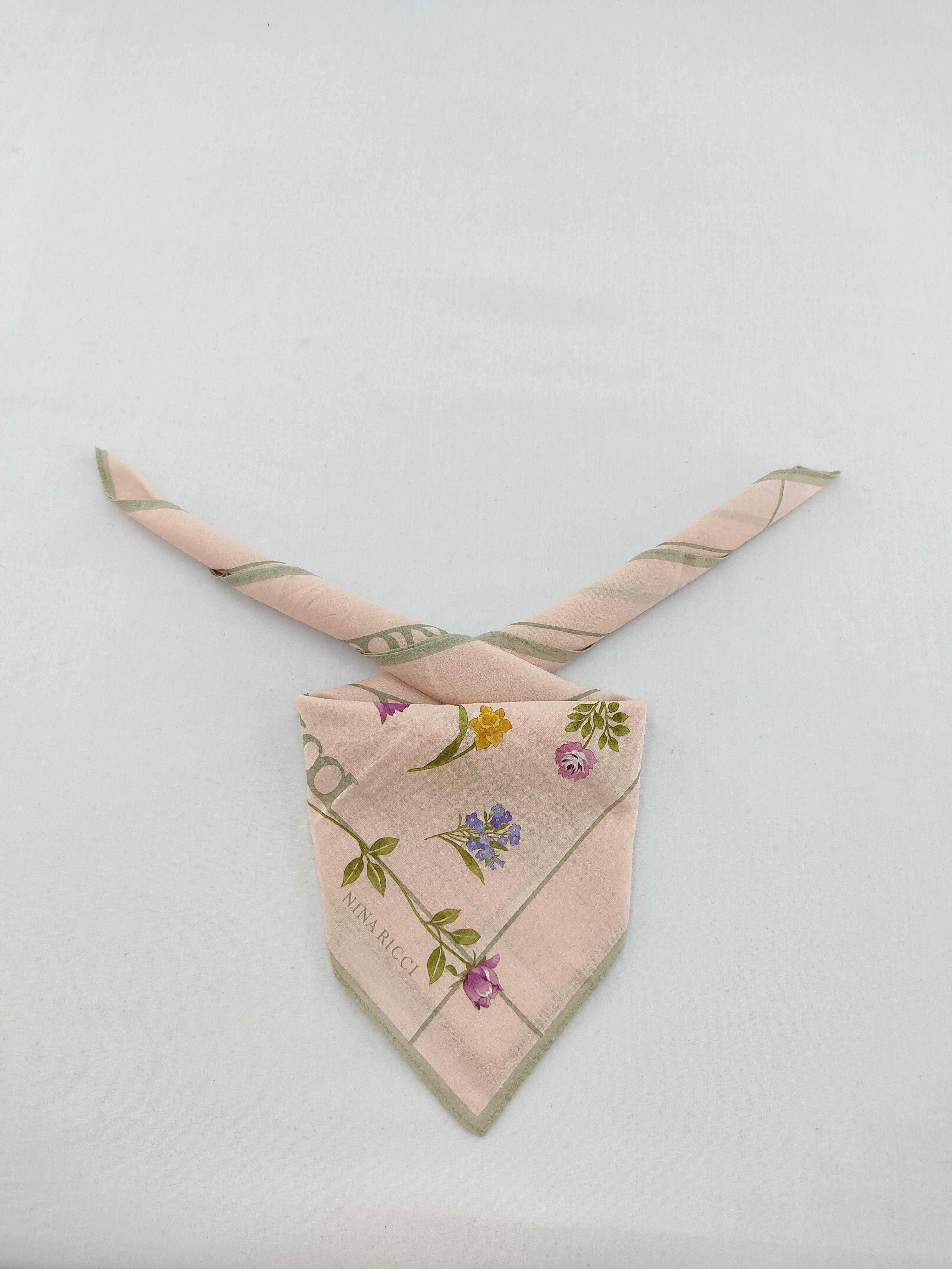 Nina Ricci Vintage Nina Ricci Handkerchief / Neckwear / Bandana Size ONE SIZE - 2 Thumbnail