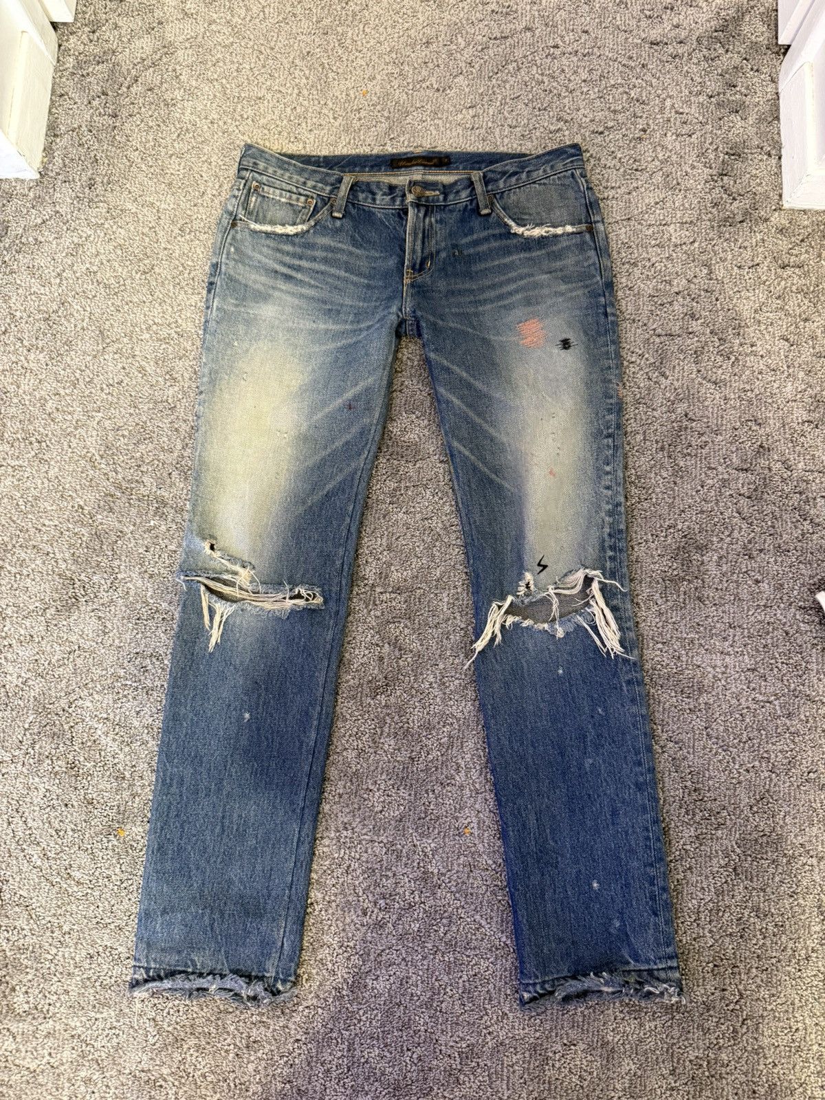 Undercover Undercover “But Beautiful II” Denim Size US 31 - 2 Thumbnail