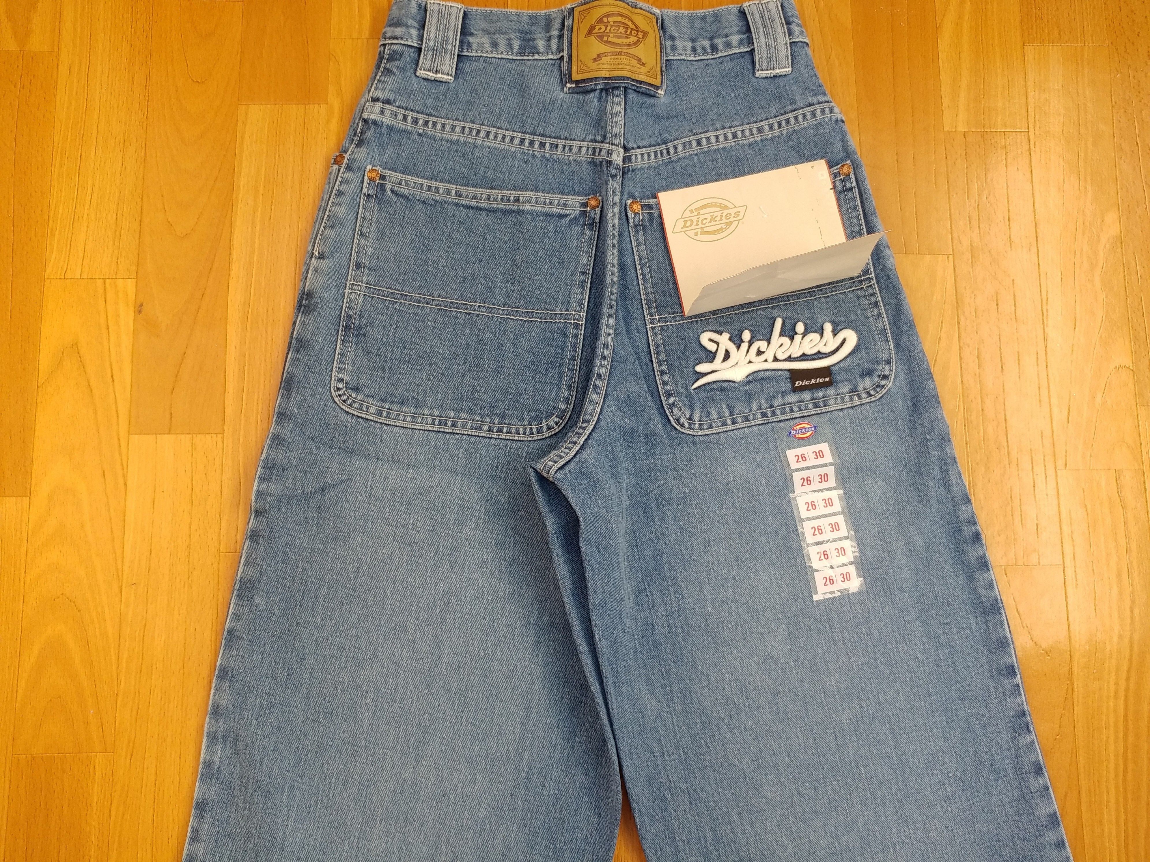 Dickies Dickies jeans, vintage baggy Big Daddy hip hop 90s skater 26 Size US 26 / EU 42 - 13 Thumbnail