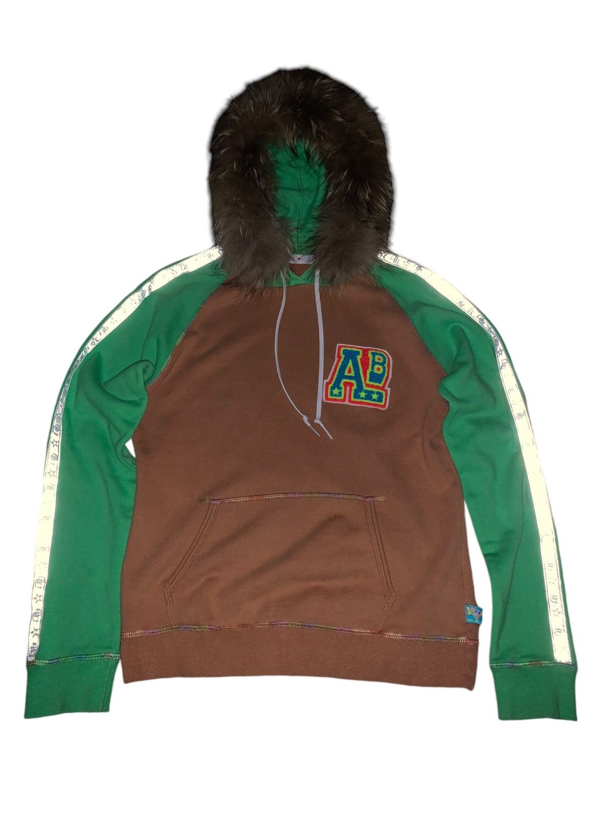 Hysteric Glamour 1990s Angel’s blue Rock bone reflective fur hoodie Size US S / EU 44-46 / 1 - 4 Thumbnail