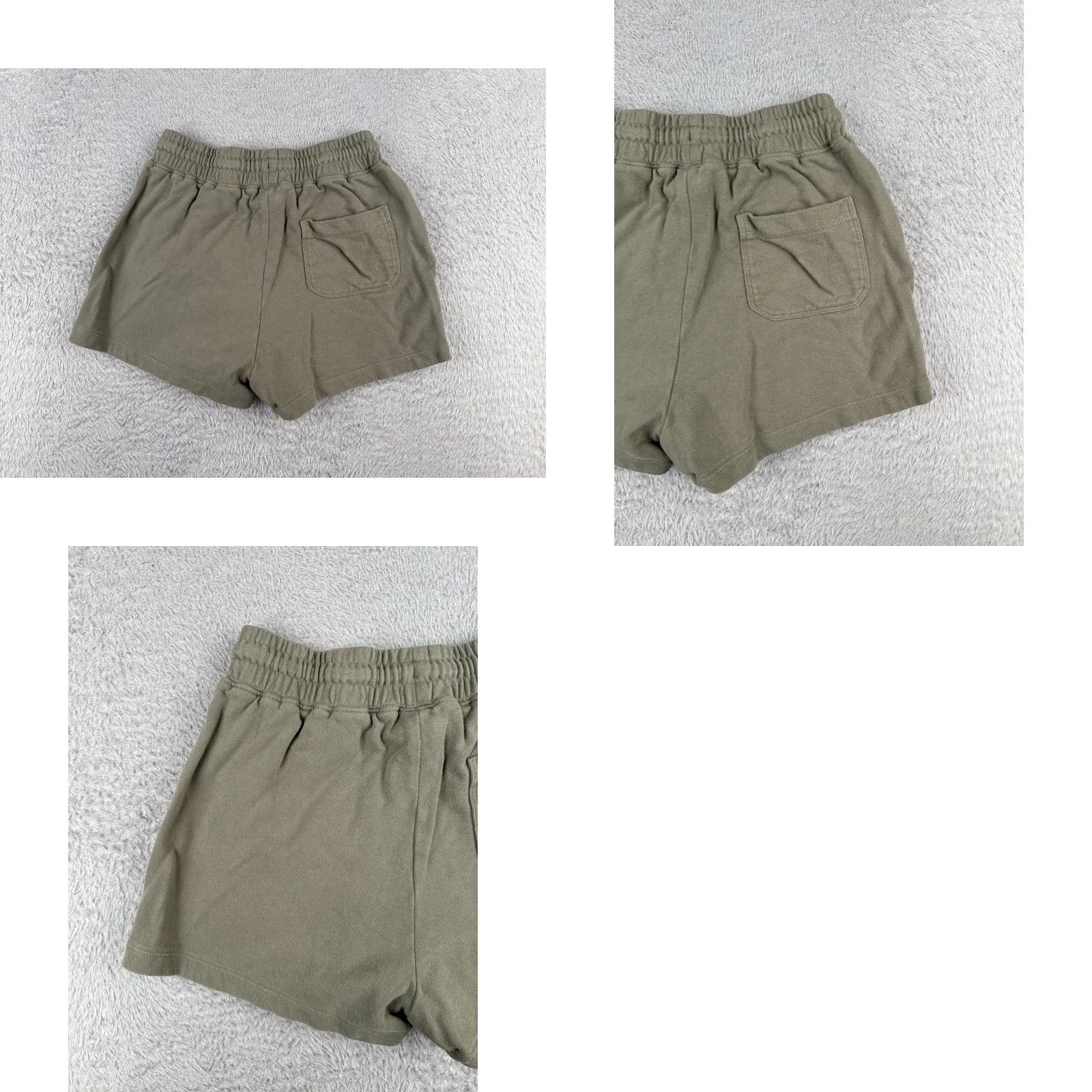 The North Face The North Face Shorts Women Small Green Cotton Blend Elastic Waist French Terry Womens Size 28" / US 6 / IT 42 - 9 Thumbnail