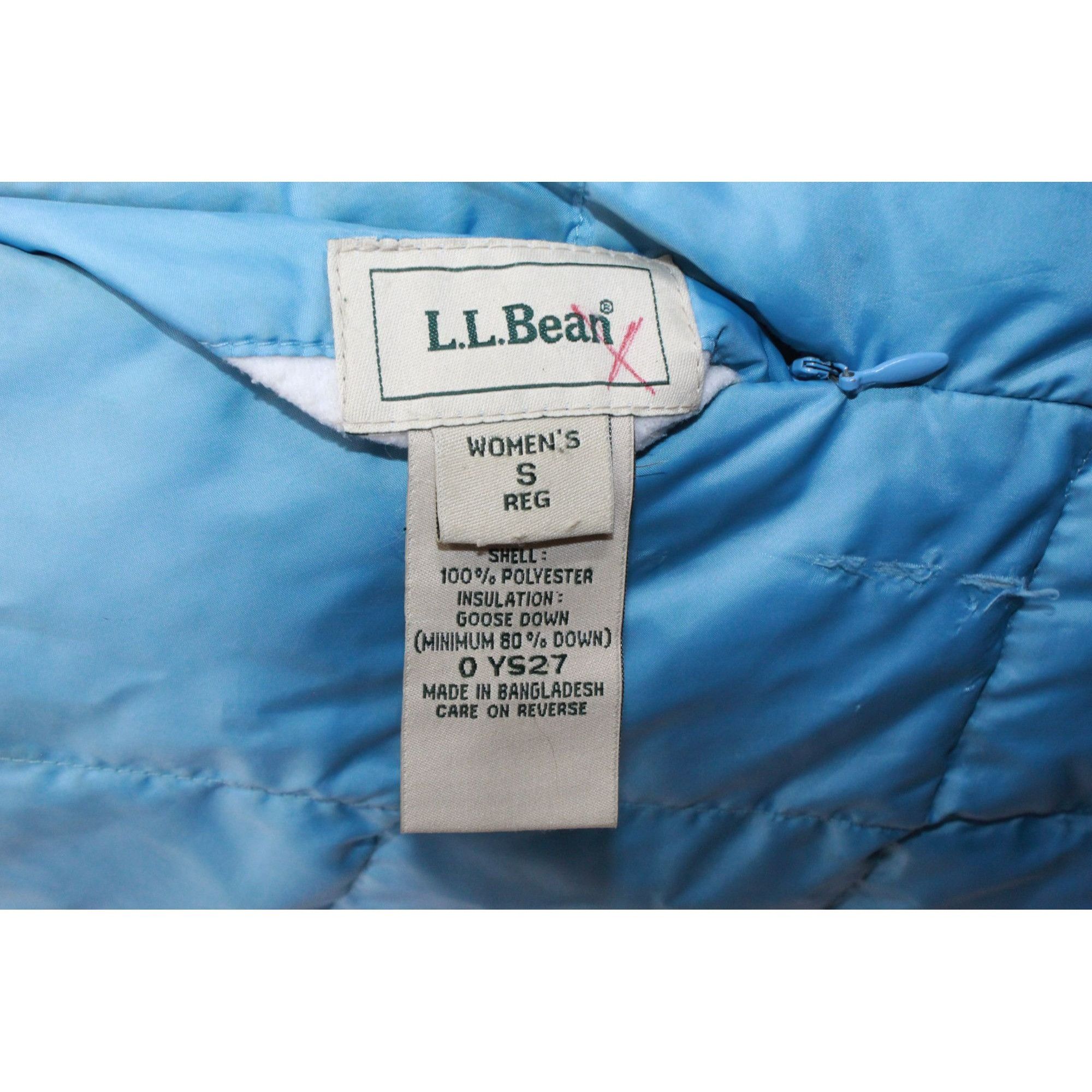 L.L. Bean LL Bean Women's Down Puffer Jacket Quilted Heavyweight Size S / US 4 / IT 40 - 7 Thumbnail