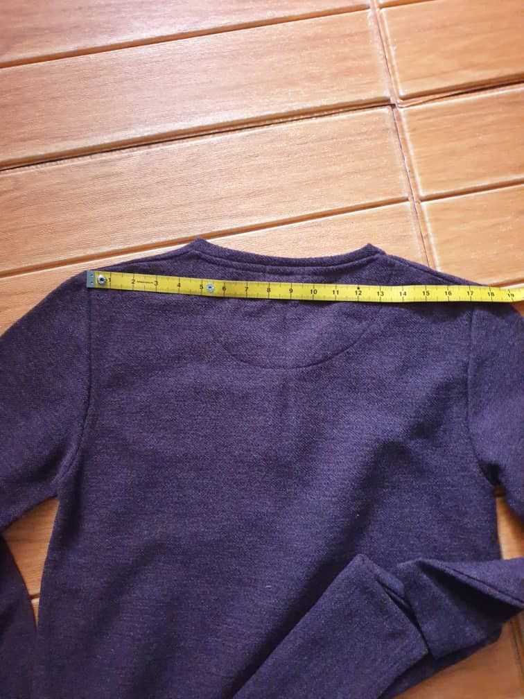 Japanese Brand Nota Bene burgendy colour longsleeve shirt Size US M / EU 48-50 / 2 - 8 Thumbnail