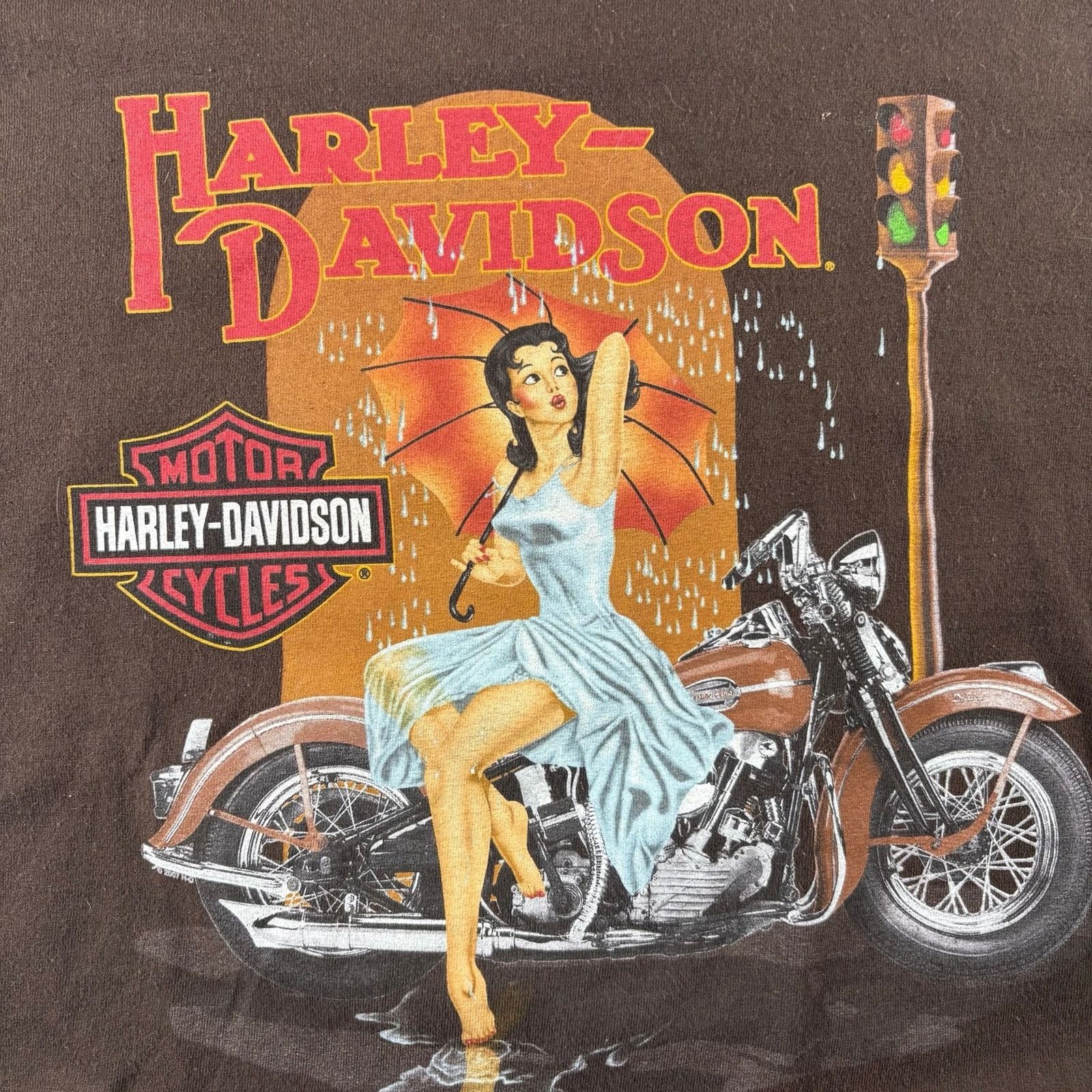 Harley Davidson Vintage Harley Davidson Size US XL / EU 56 / 4 - 3 Thumbnail