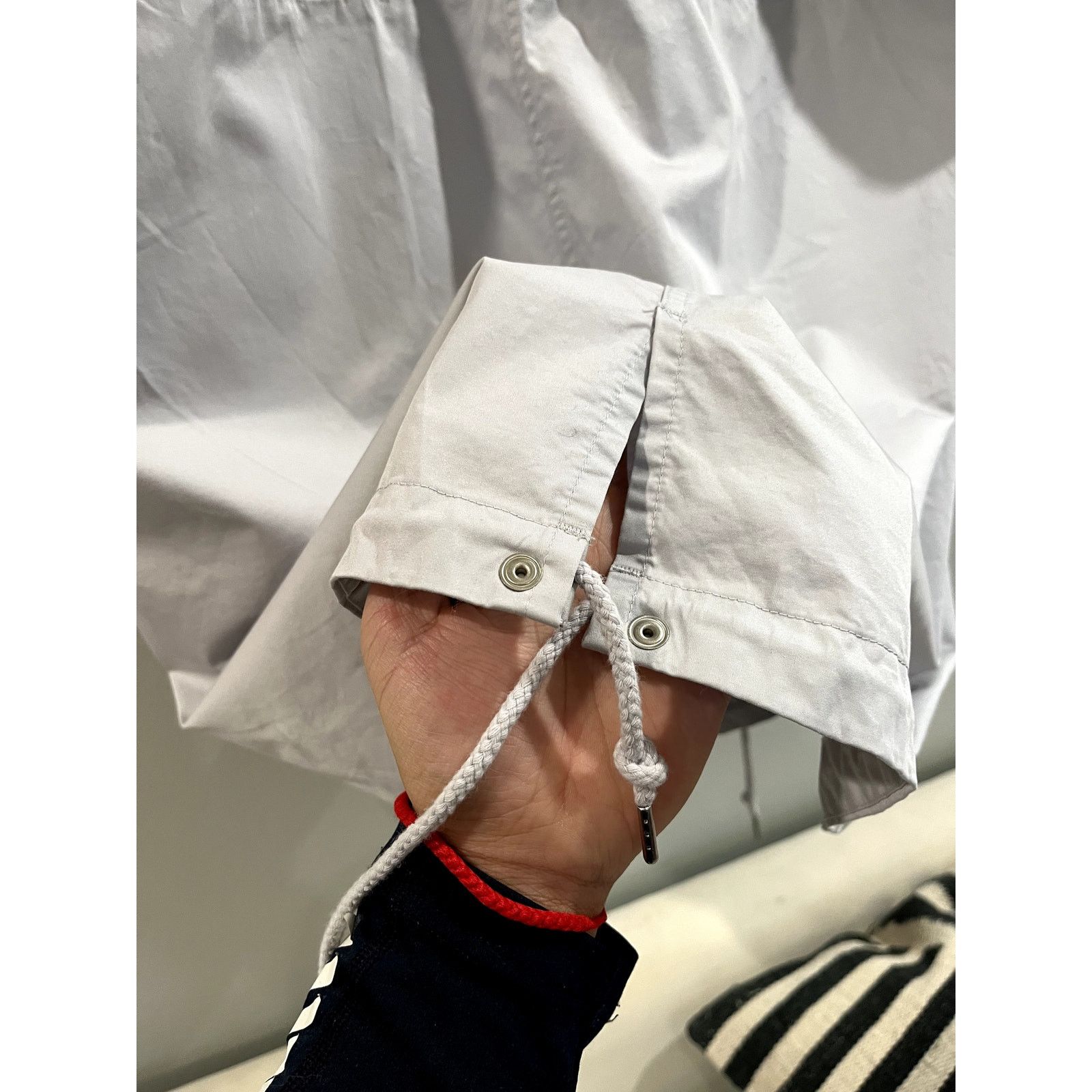 Beams Plus Beams — Hooded Mod Coat in Light Grey — Large Size US L / EU 52-54 / 3 - 13 Thumbnail