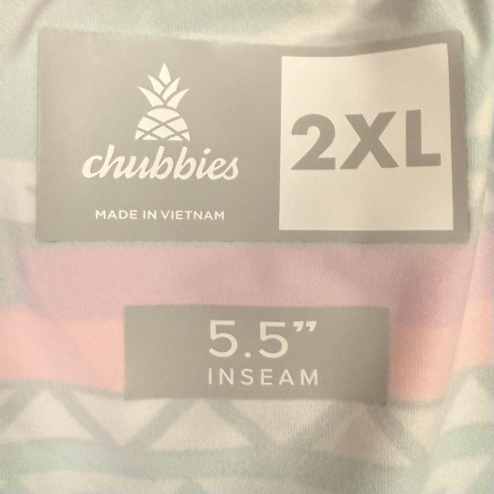 Chubbies Chubbies Mens Shorts XXL The Quests Athlounger 5.5 Inseam Size US 38 / EU 54 - 2 Thumbnail