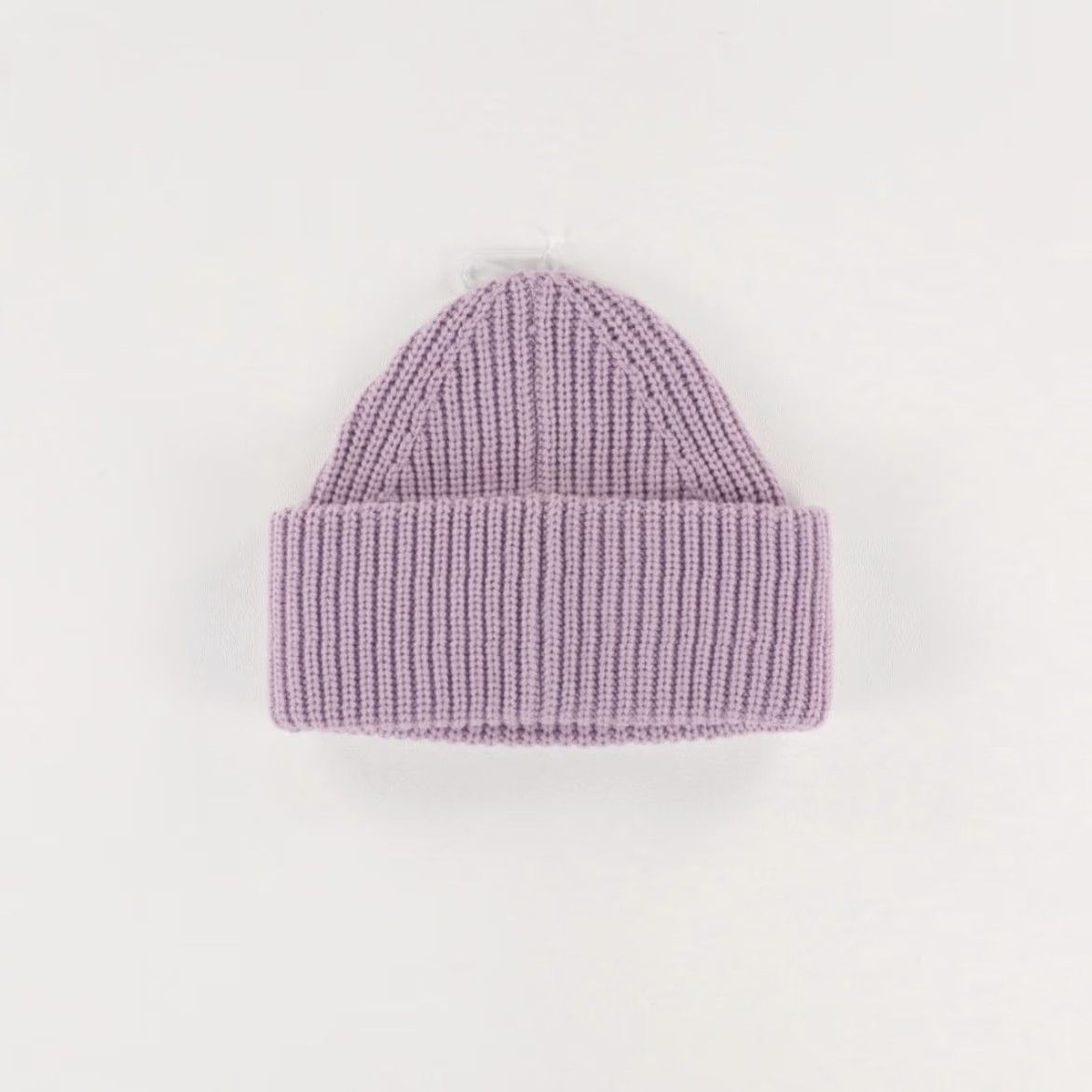 Coach Coach Beanie Knit Leather Patch Wool Blend Pink Women's OS Size ONE SIZE - 3 Thumbnail