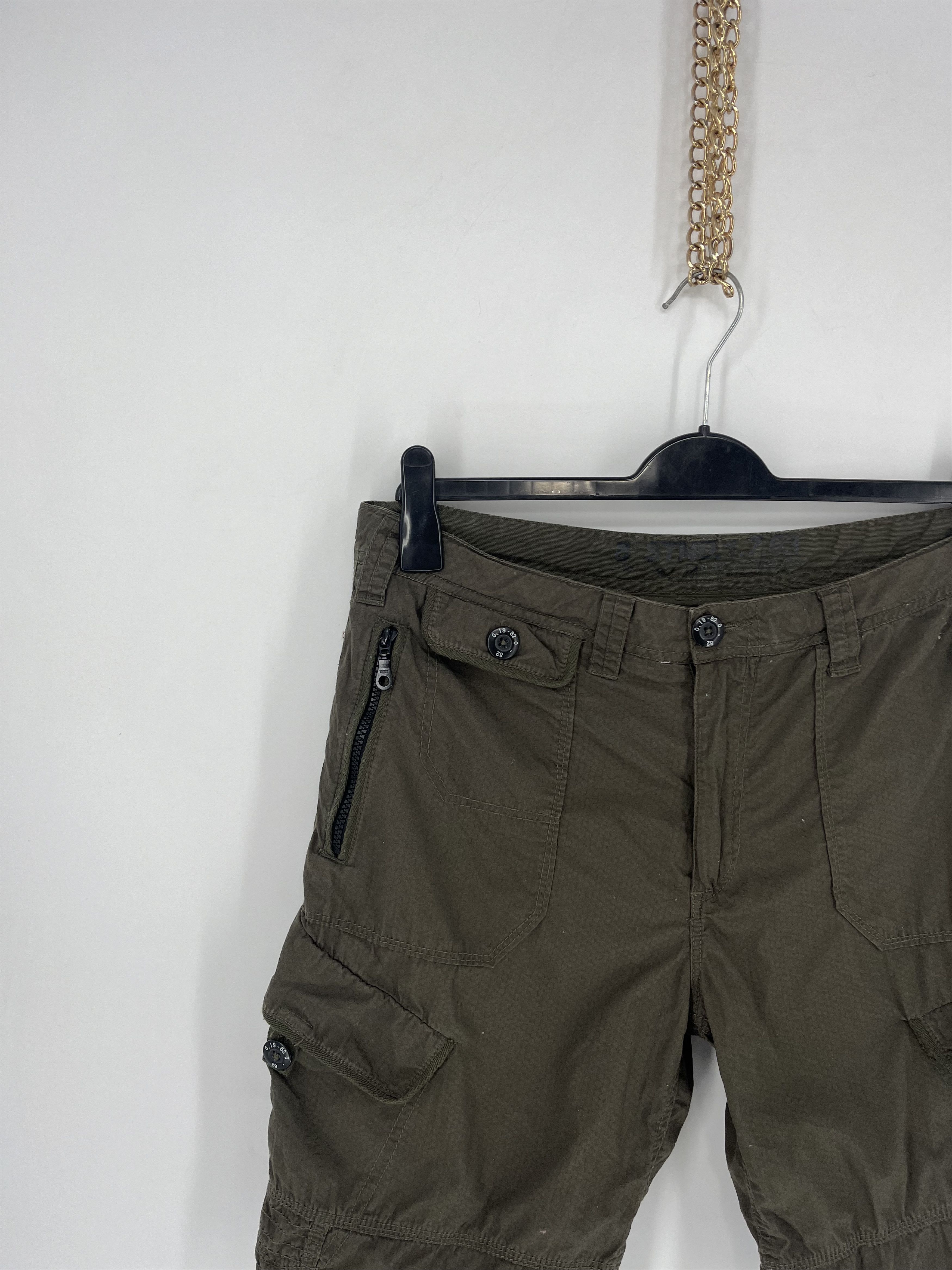 Other Vintage Army frst Combat Cargo Shorts Size US 36 / EU 52 - 4 Thumbnail