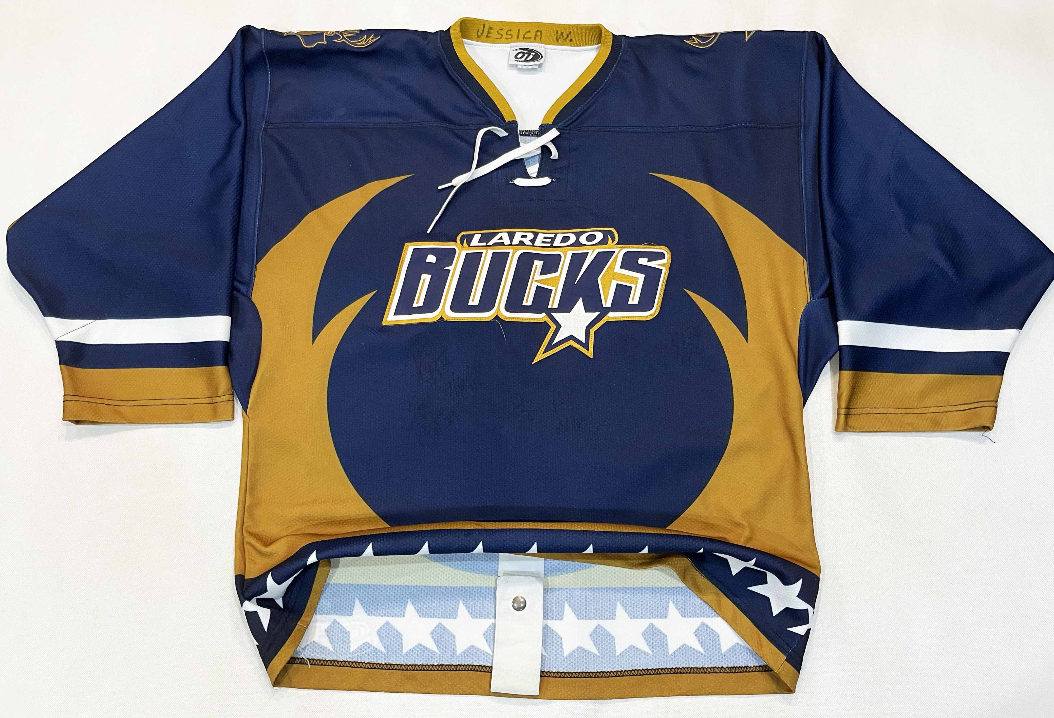 Vintage OT Sports Authentic Laredo Bucks CHL Hockey Jersey Size US XL / EU 56 / 4 - 1 Thumbnail