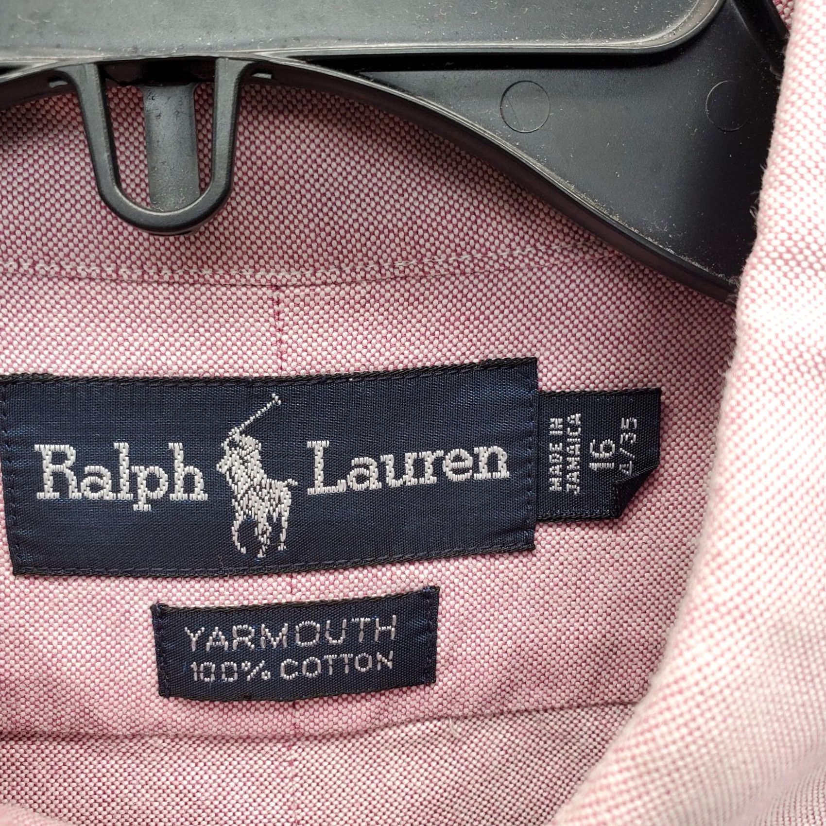 Ralph Lauren Ralph Lauren Dress Shirt Mens 16 Pink Yarmouth Long Sleeve Pony Logo Button-Down Shirt Mens Size 16 Pink Size 42R - 6 Thumbnail