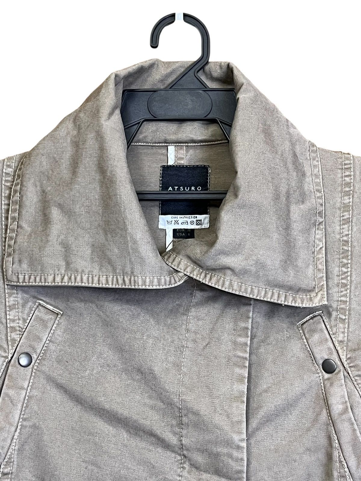 Yohji Yamamoto Nice🔥Japanese designer ATSURO TAYAMA cotton blazer/jacket Size US S / EU 44-46 / 1 - 4 Thumbnail