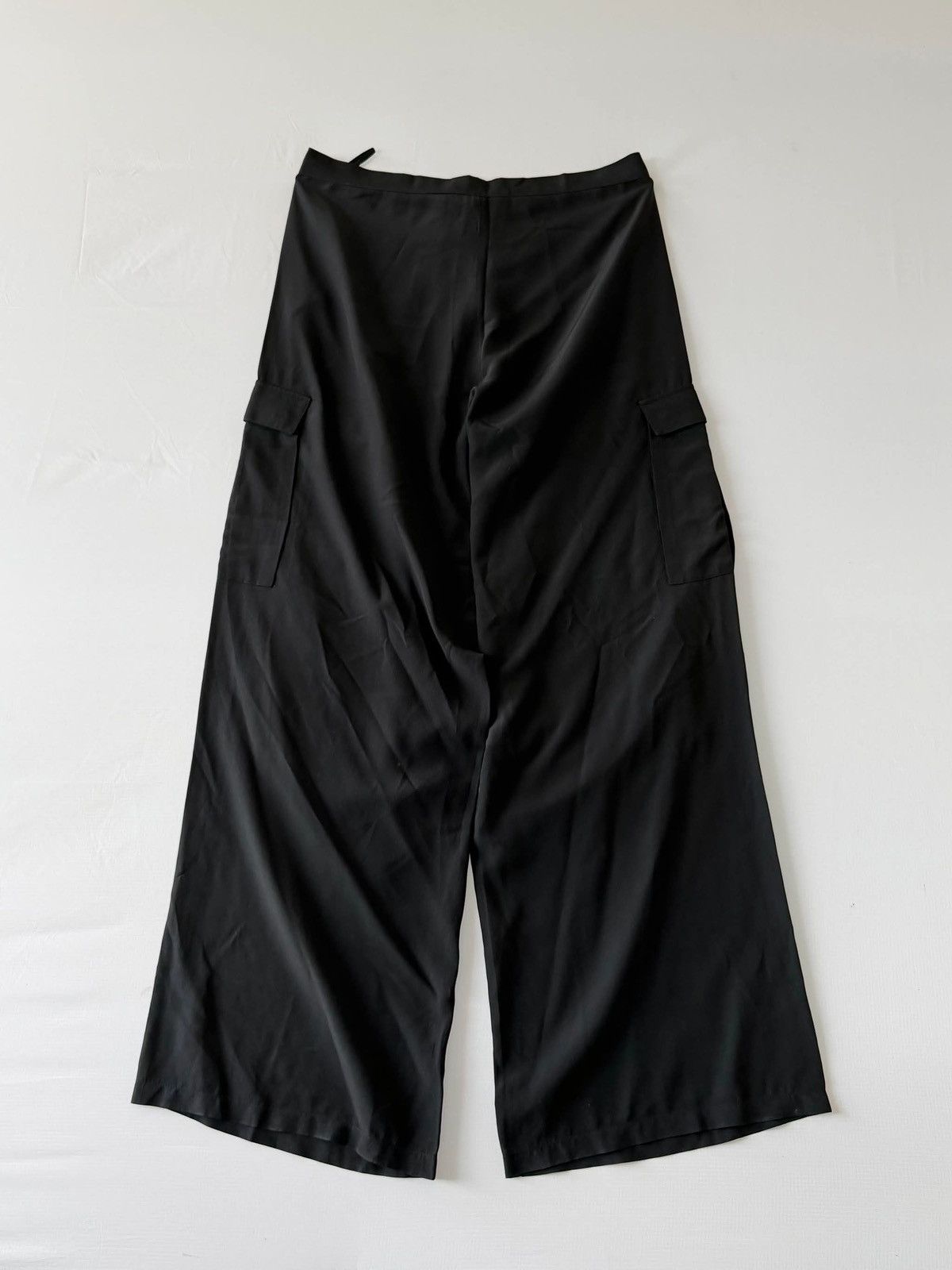 Gucci Gucci by Tom Ford 2001 Cargo Silk Wide Leg Pants Size US 32 / EU 48 - 2 Thumbnail