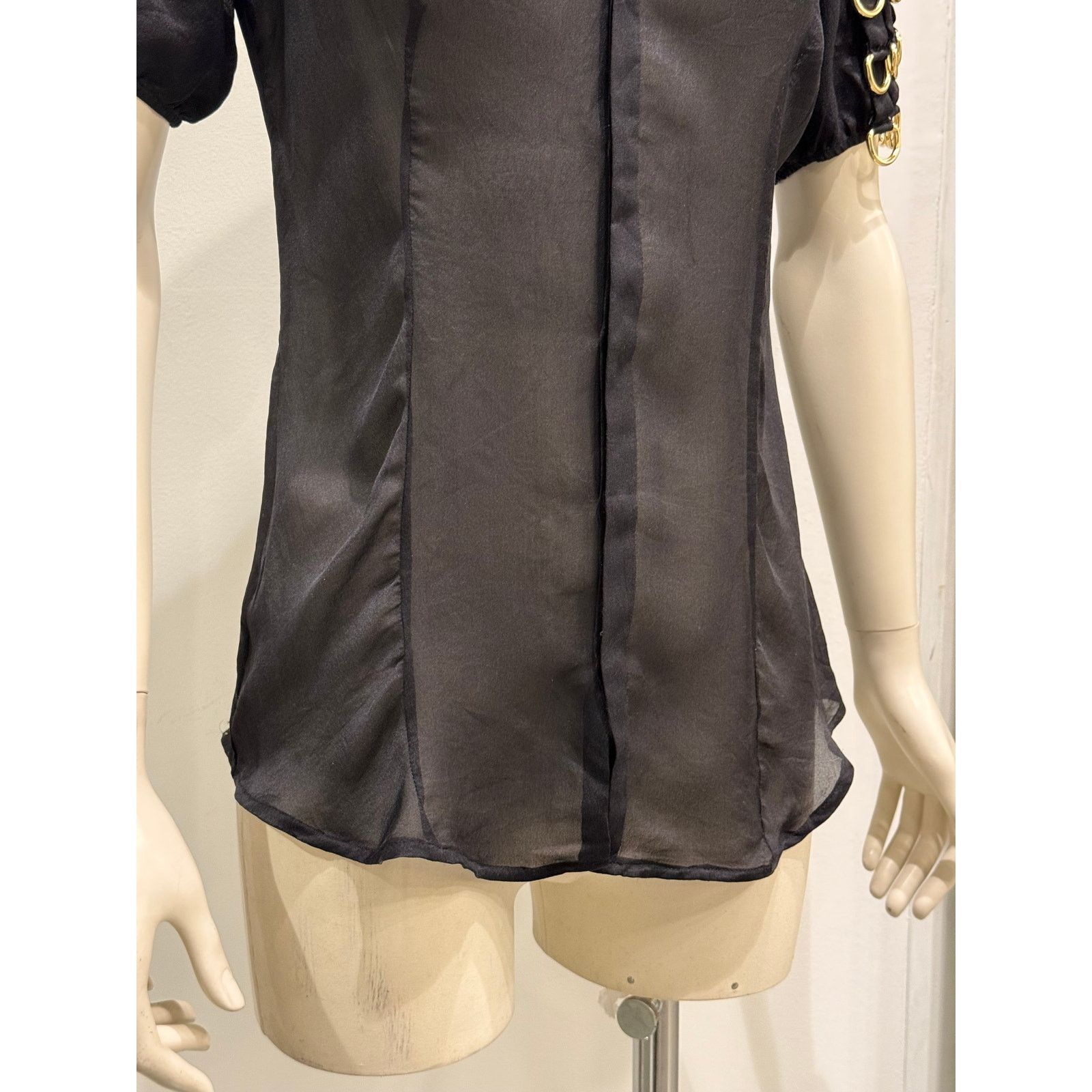Dsquared2 2000s Dsquared2 bondage D-ring shirt Size S / US 4 / IT 40 - 4 Thumbnail
