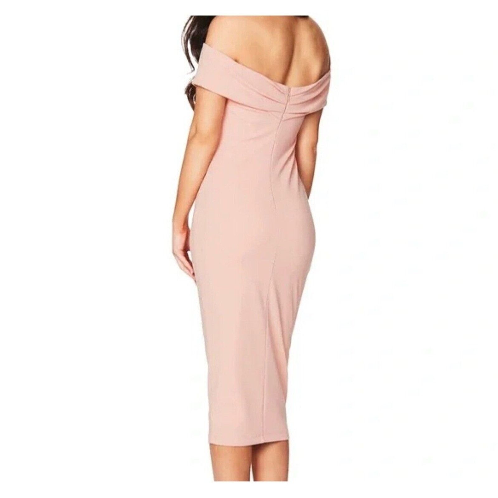 Other Nookie Athena Midi Evening Dress Off Shoulder New Medium Size M / US 6-8 / IT 42-44 - 2 Thumbnail