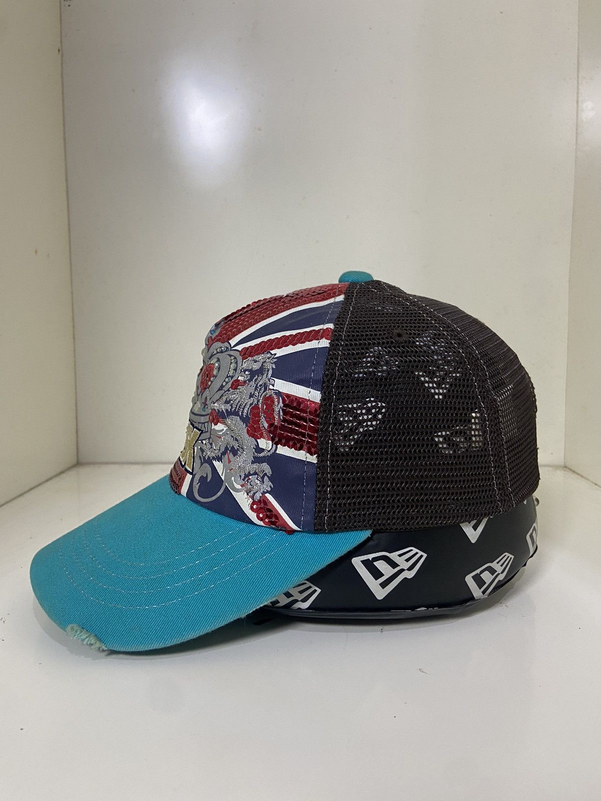 If Six Was Nine ASK rippet trucker hat Size ONE SIZE - 4 Thumbnail