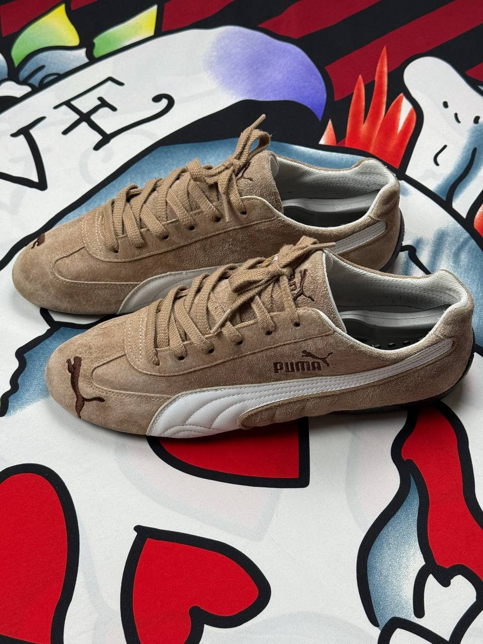 Puma Vintage Puma Speedcat Brown Suede/ Leather Y2K Size 44 Size US 11 / EU 44 - 1 Thumbnail
