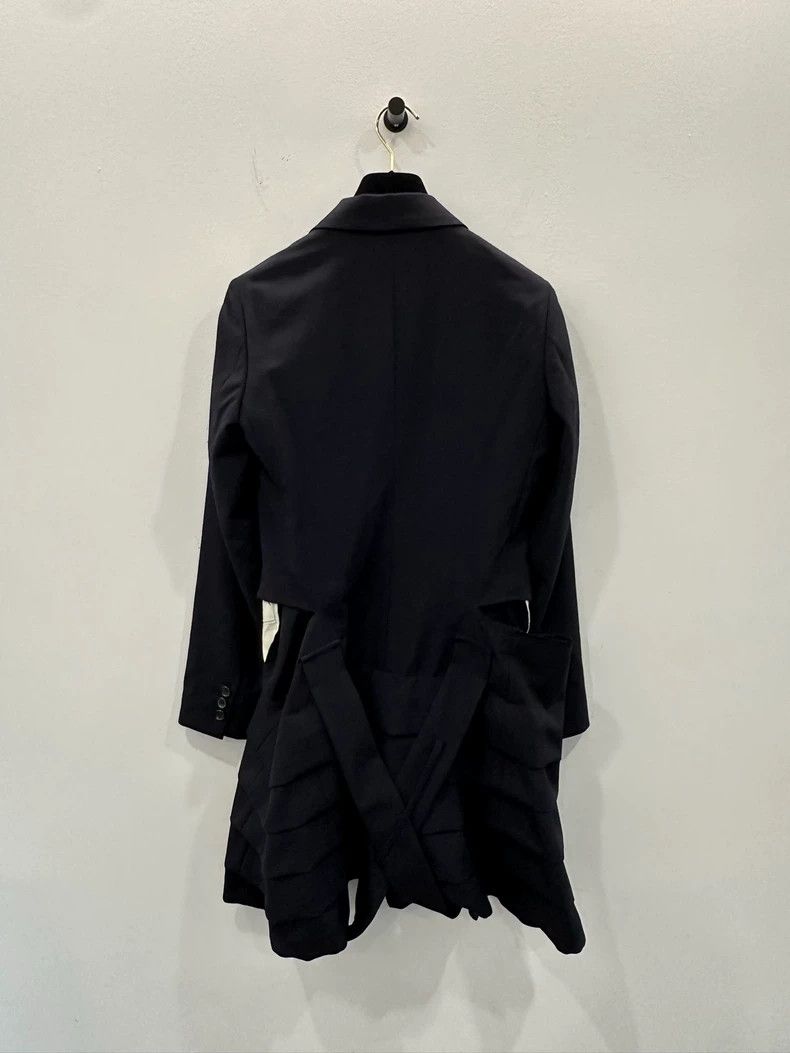 Comme des Garcons Comme Des Garcons Women's dark blue blazer with hollowed-o Size XS / US 0-2 / IT 36-38 - 2 Thumbnail
