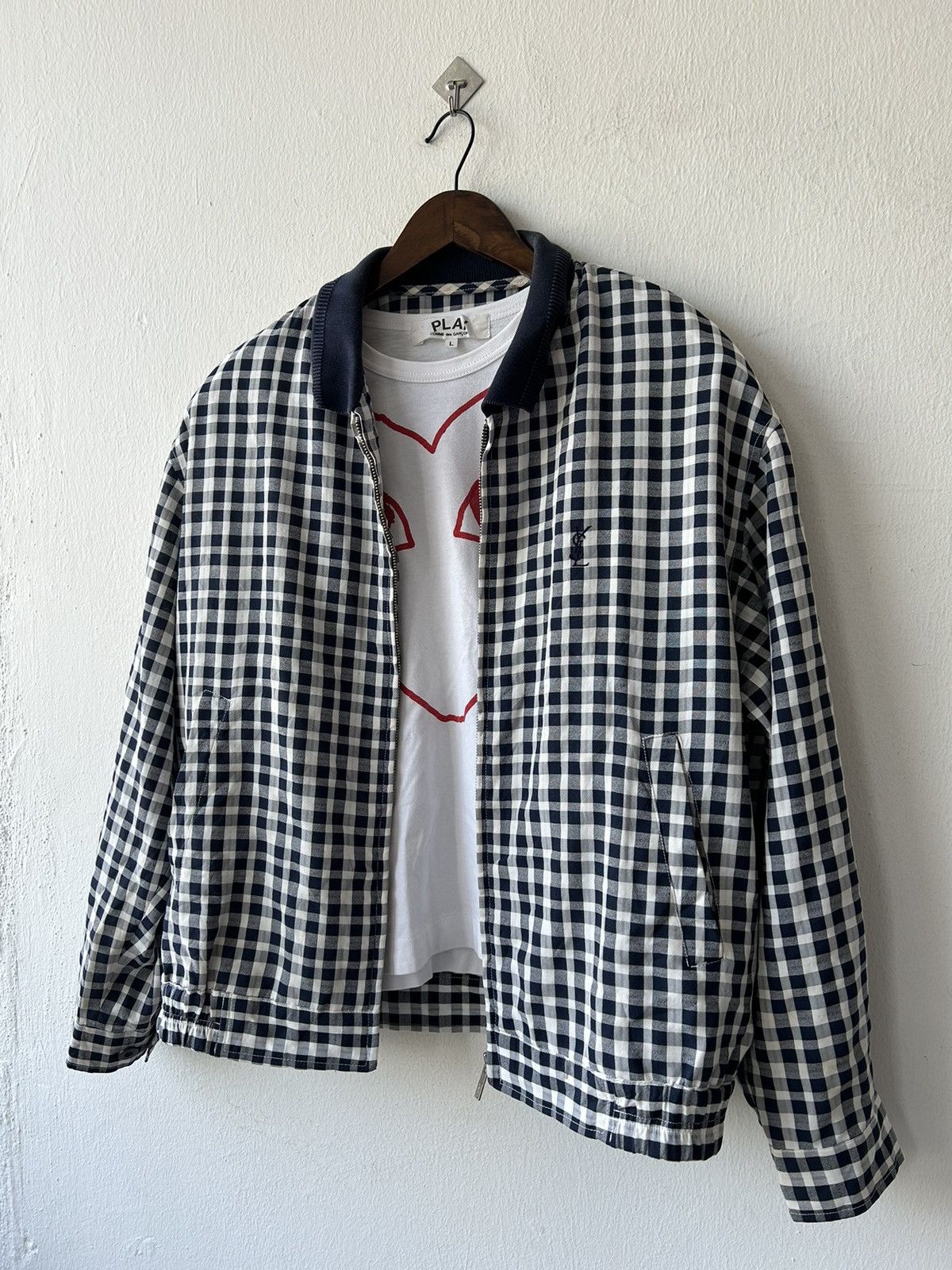 Yves Saint Laurent Yves Saint Laurent Stripe Jacket Size US L / EU 52-54 / 3 - 1 Thumbnail