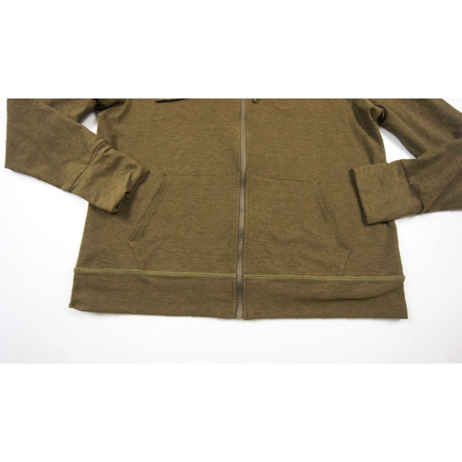 Beyond Yoga Beyond Yoga Womens Large Green Hoodie Full Zip Stretch Active Sleeves Ladies Green Size L / US 10 / IT 46 - 3 Thumbnail