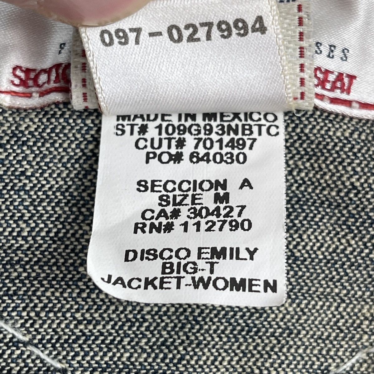 Swarovski × True Religion × Vintage True Religion Swarovski Denim Jacket Y2k Size M / US 6-8 / IT 42-44 - 10 Thumbnail