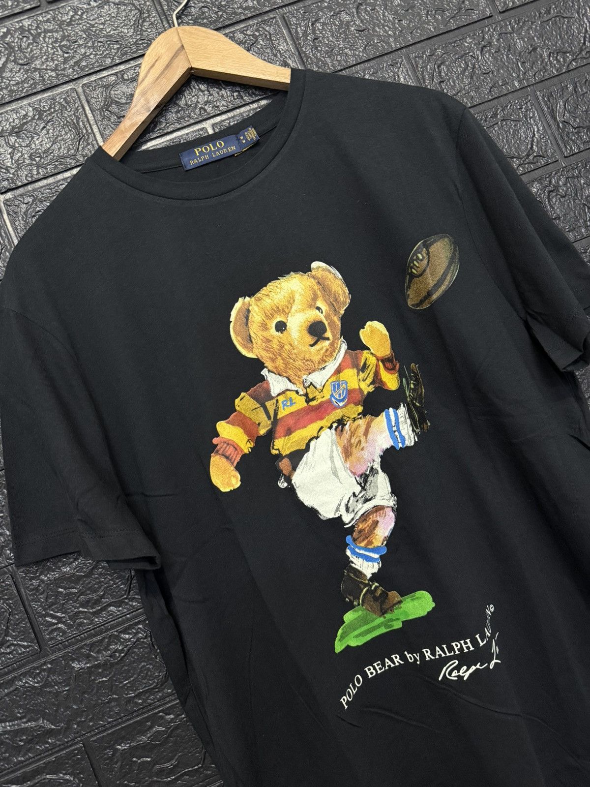 Polo Ralph Lauren Polo Ralph Lauren “ Polo Bear “ Tee Size US M / EU 48-50 / 2 - 2 Thumbnail