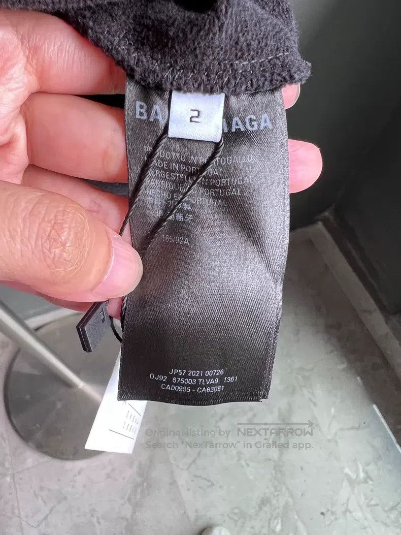 Balenciaga Balenciaga Black Hoodie Size US M / EU 48-50 / 2 - 4 Thumbnail