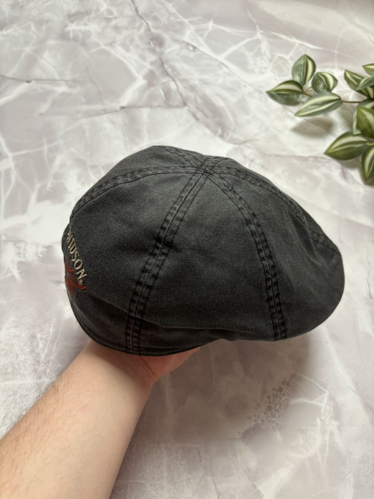 Harley Davidson Harley Davidson Flame Graphic Ivy Cap Fitted Mens Size M Size 38 - 5 Thumbnail