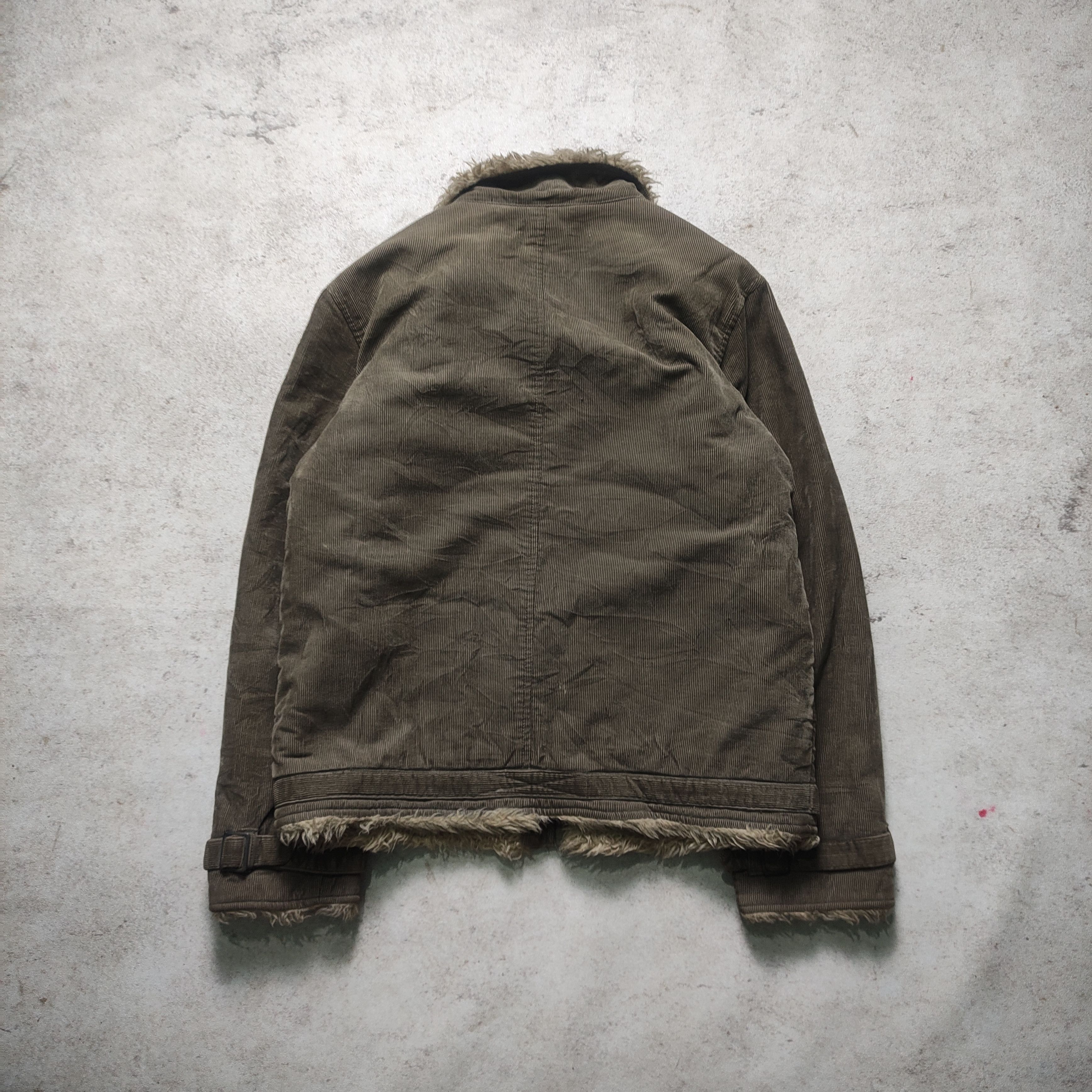 Japanese Brand Vkei Corduroy Fur Jacket Style Tornado Mart Size US S / EU 44-46 / 1 - 7 Thumbnail
