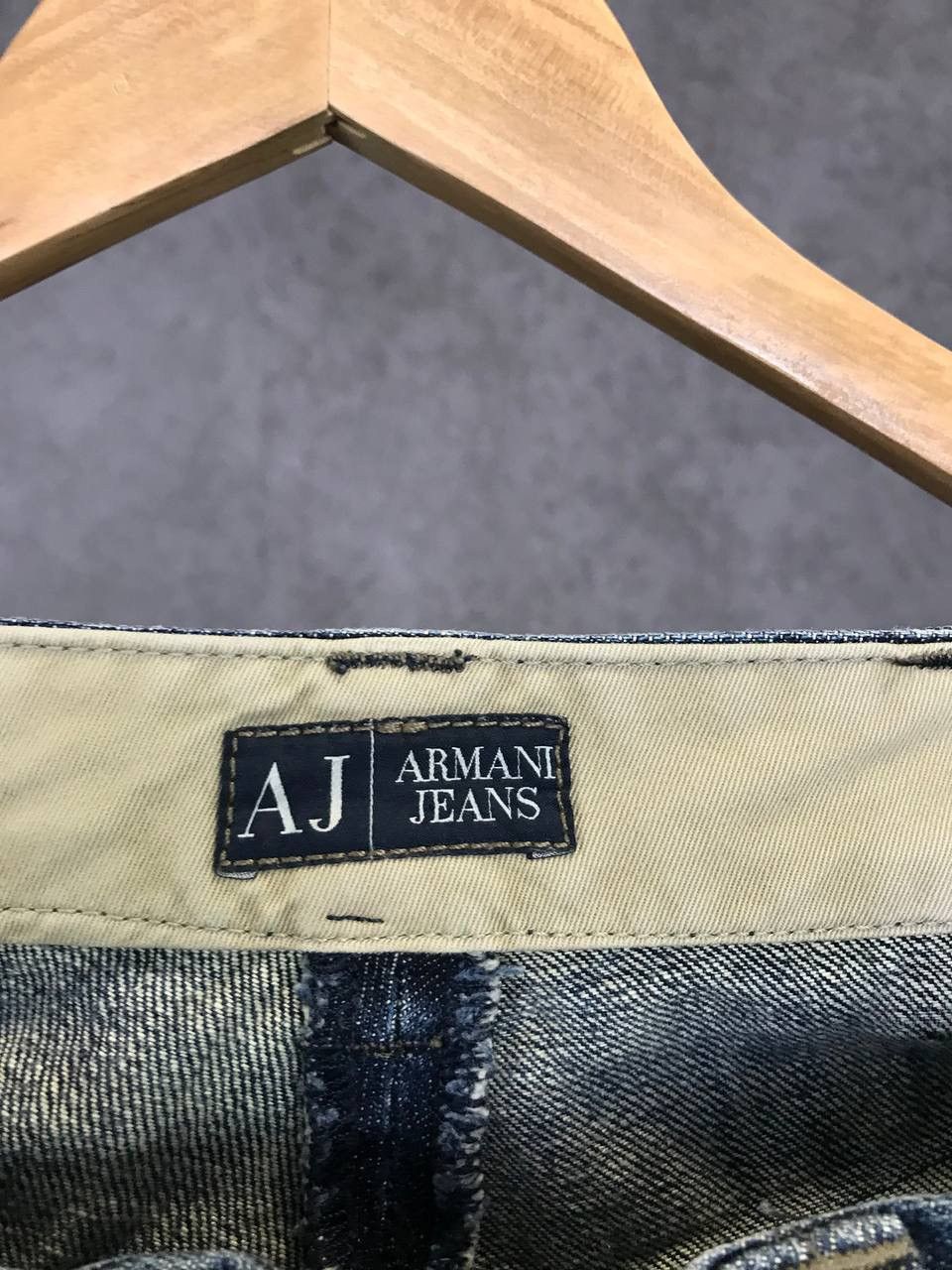 Designer Armani Jeans vintage designer denim jeans Size US 30 / EU 46 - 4 Thumbnail