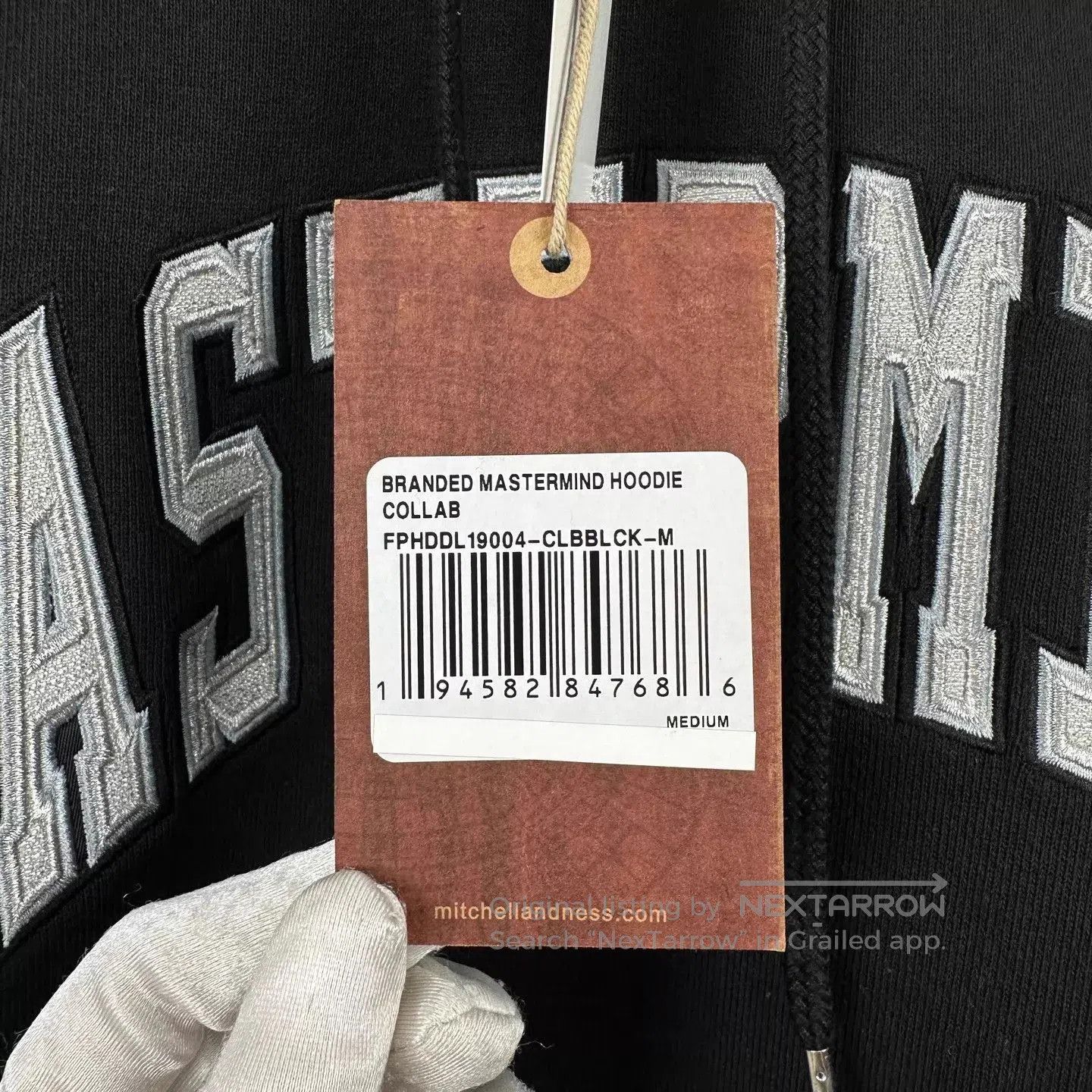 Mastermind Japan Black Hoodie with 'MASTERMIND' Print - Size M. Size US M / EU 48-50 / 2 - 6 Thumbnail