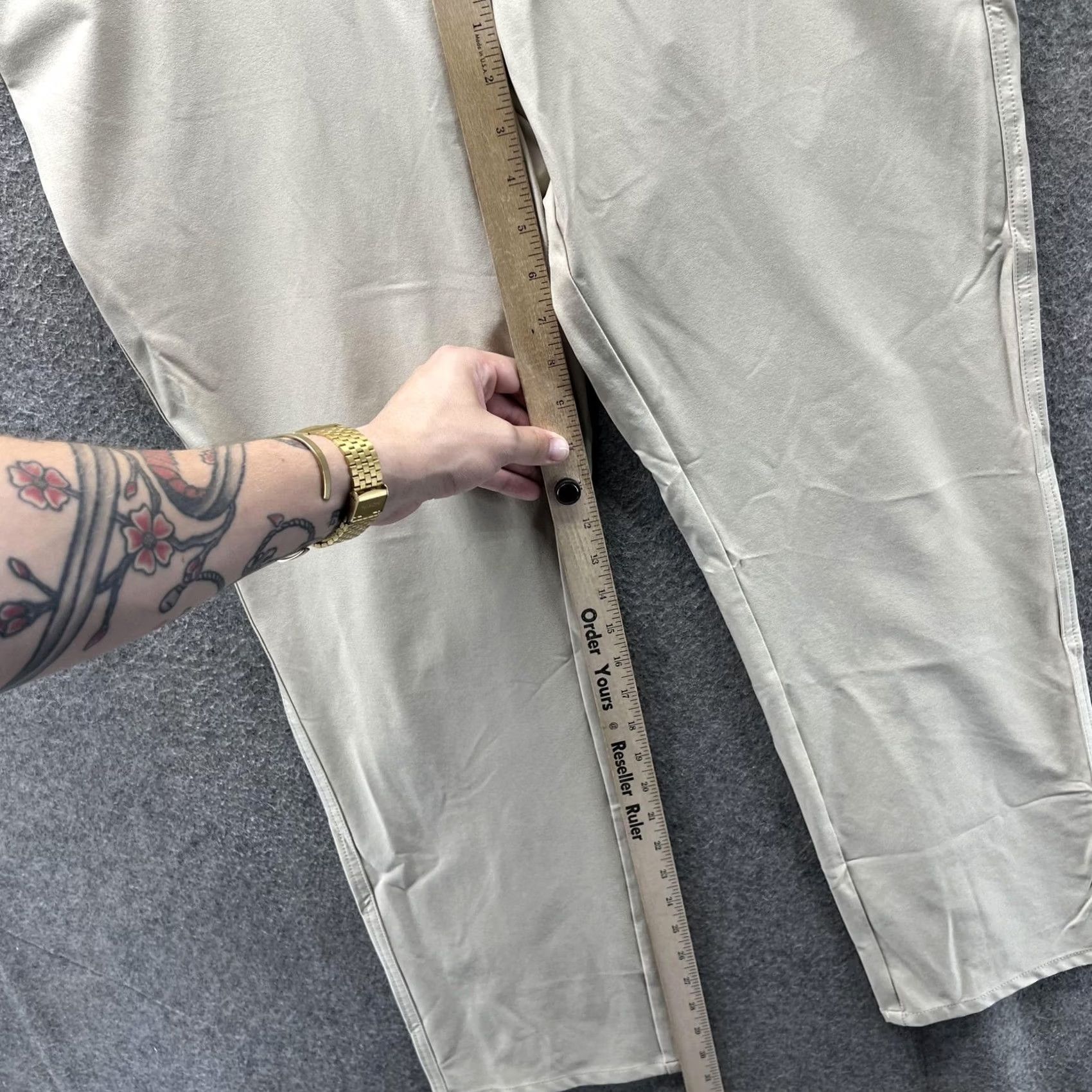 Vintage Greg Norman Pants Mens 38 Khaki 5 Pocket Stretch Golf Casual Lightweight Pants Mens 38 Khaki Beige Golf Casual Mens 38 Size US 38 / EU 54 - 6 Thumbnail