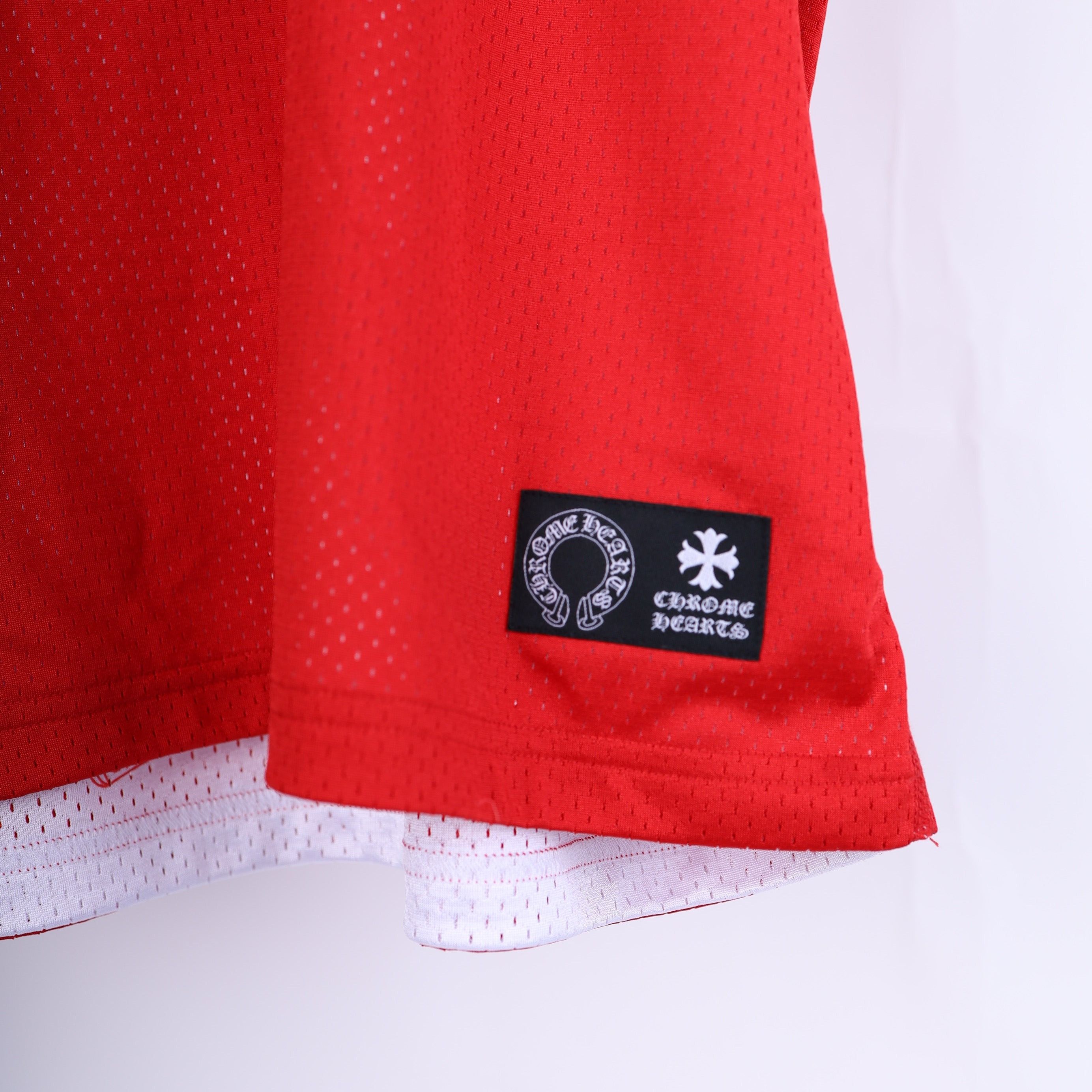 Chrome Hearts RED MESH 'FORM' CH TEAM STADIUM TANK TOP JERSEY MATTY BOY Size US XL / EU 56 / 4 - 7 Thumbnail