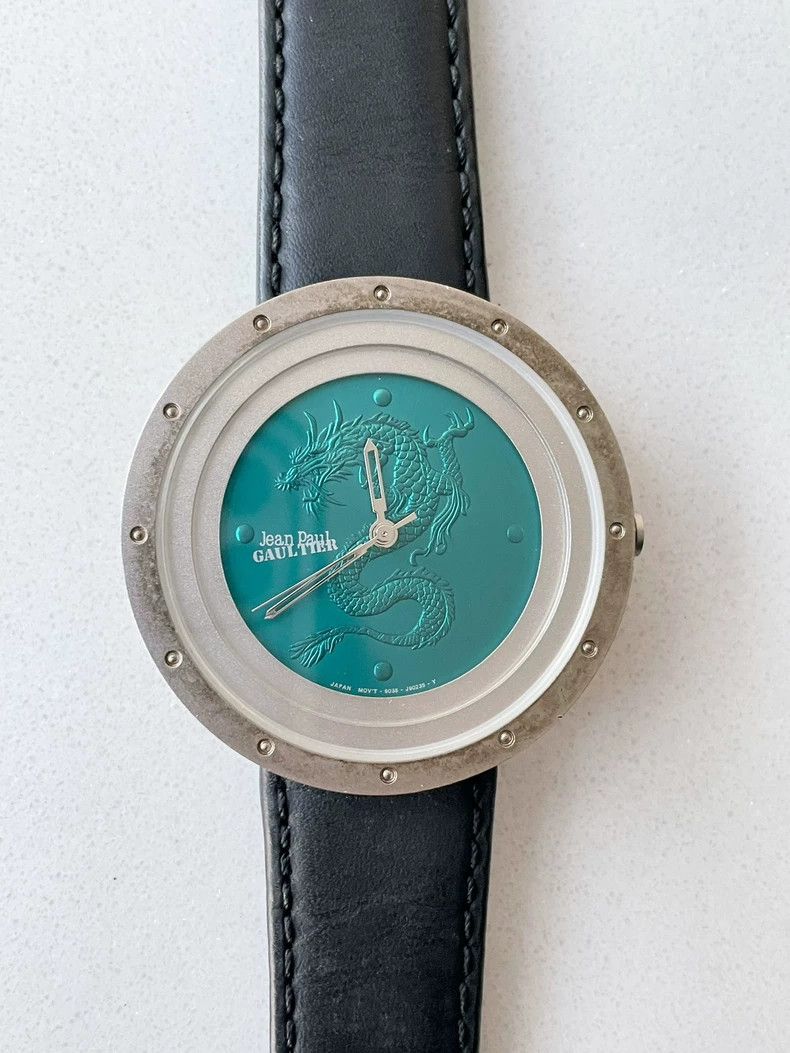 Jean Paul Gaultier Jean Paul Gaultier Dragon Pattern Watch- DMC Size ONE SIZE - 1 Thumbnail