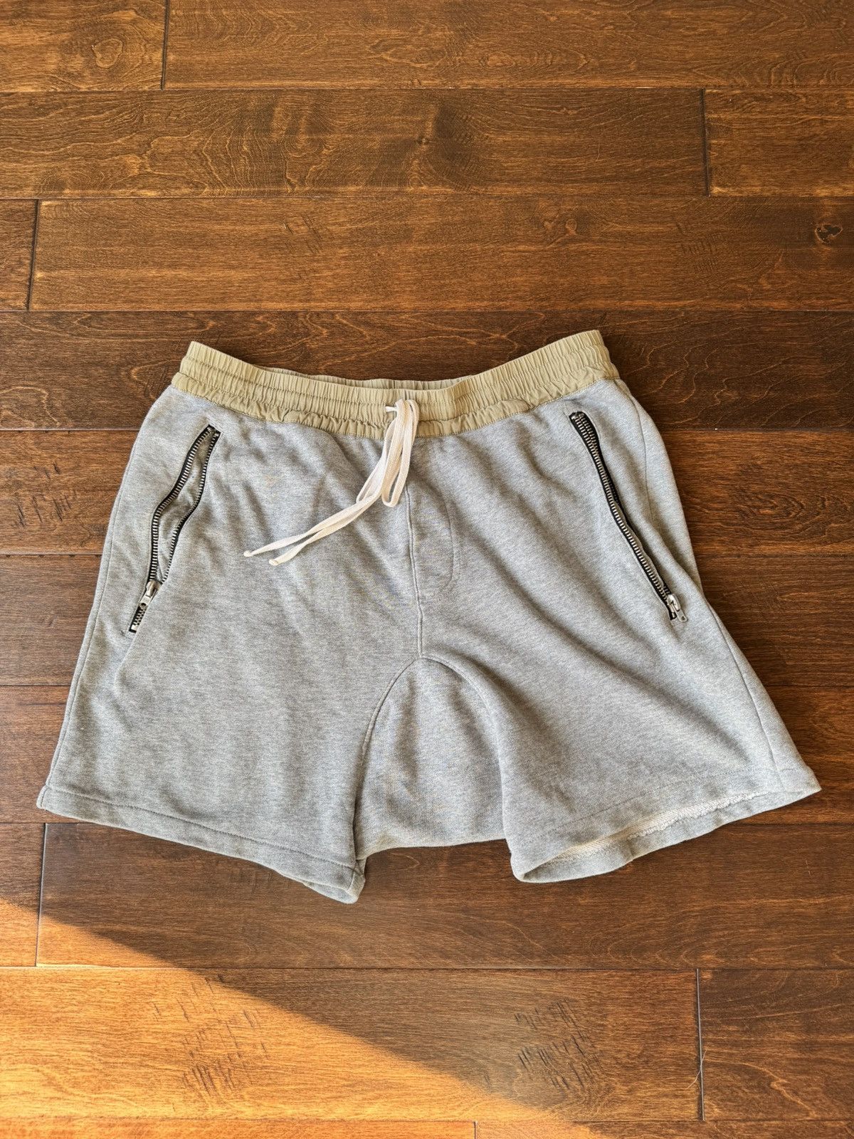 Fear of God Collection Four Drop Crotch Shorts -Black | Grailed