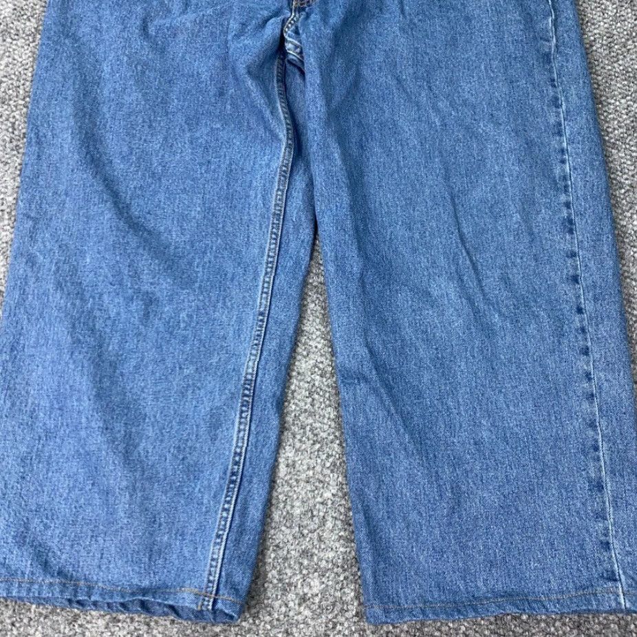 Levi's VINTAGE Levi's 550 Jeans Men 44x24 Short Hemmed Wide Leg Retro Grunge Denim Blue Size US 42 / EU 58 - 3 Thumbnail