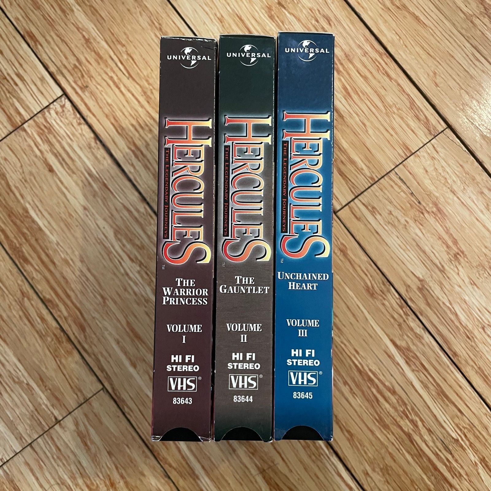 Universal Studios Hercules Xena The Warrior Princess Triology VHS tape lot 90s Size ONE SIZE - 3 Thumbnail