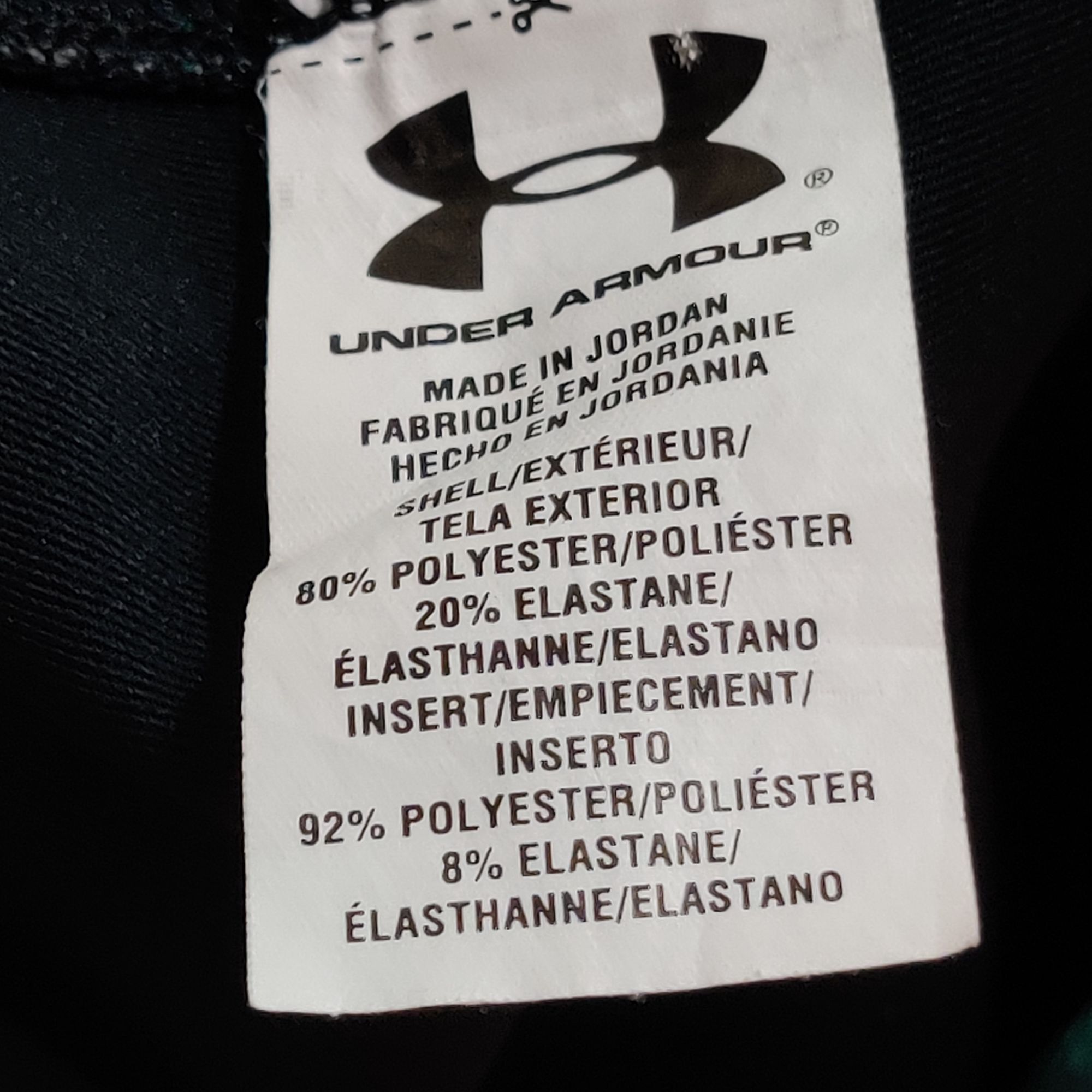 Under Armour Under Armour M Compression Capri Leggings Black Aqua Snake P Size 27" / US 4 / IT 40 - 5 Thumbnail