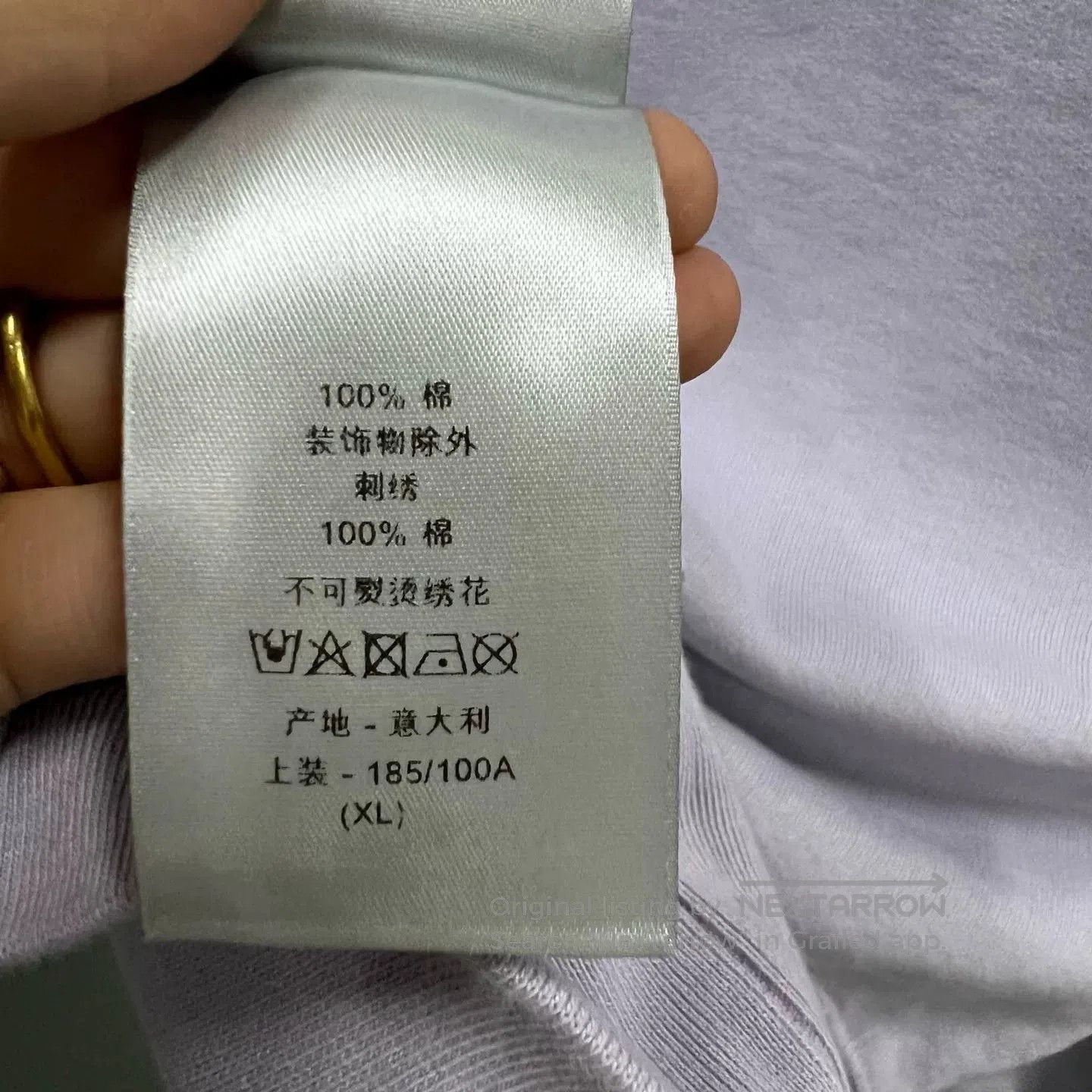 Dior Dior Purple Logo Embroidered Half. Size US XXL / EU 58 / 5 - 4 Thumbnail