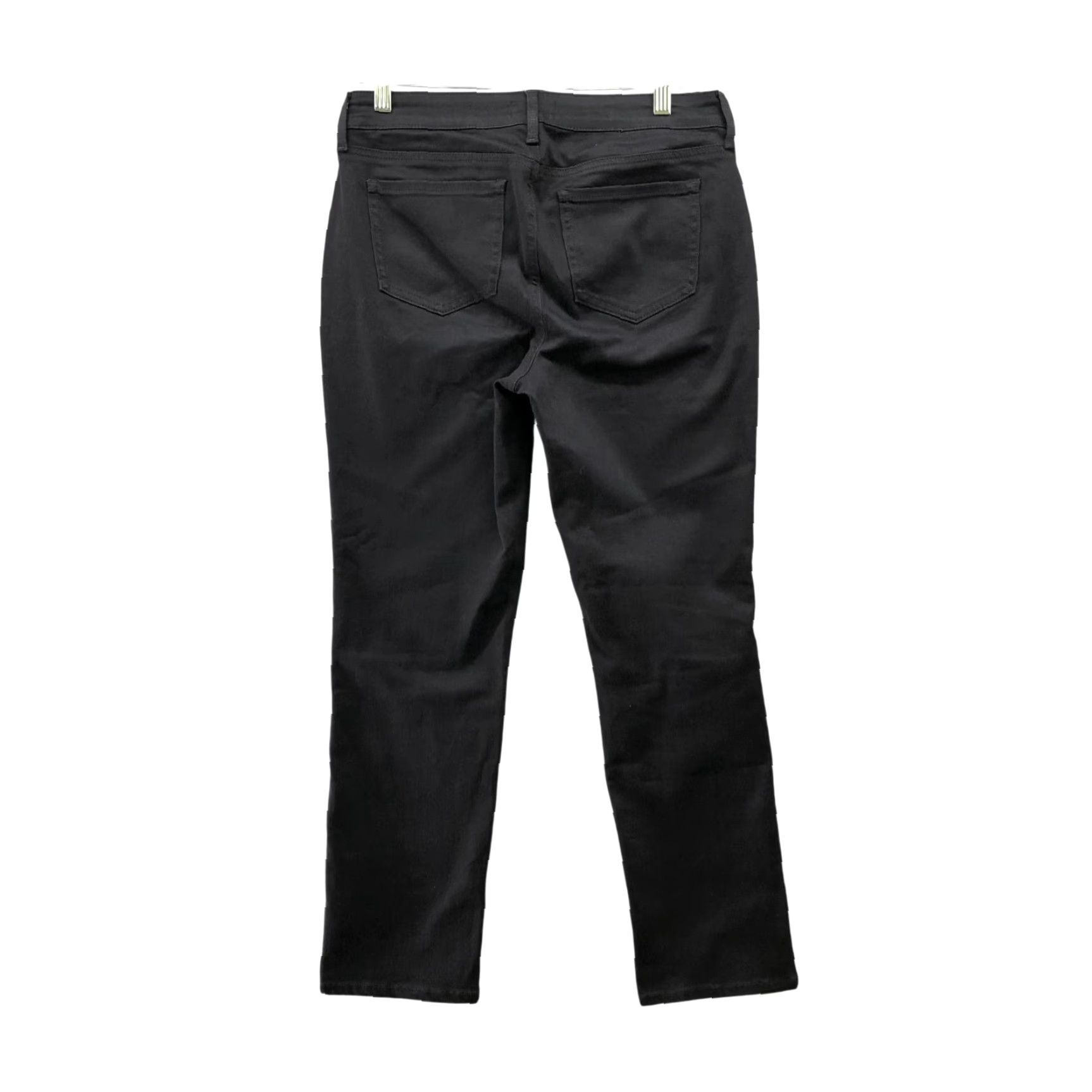 NYDJ NYDJ Sheri Slim Ankle Jeans Womens Size 4 Black Mid Rise Slimming Lift Tuck Denim Cotton Blend Jeans 27in Inseam Womens Size 27" / US 4 / IT 40 - 2 Thumbnail