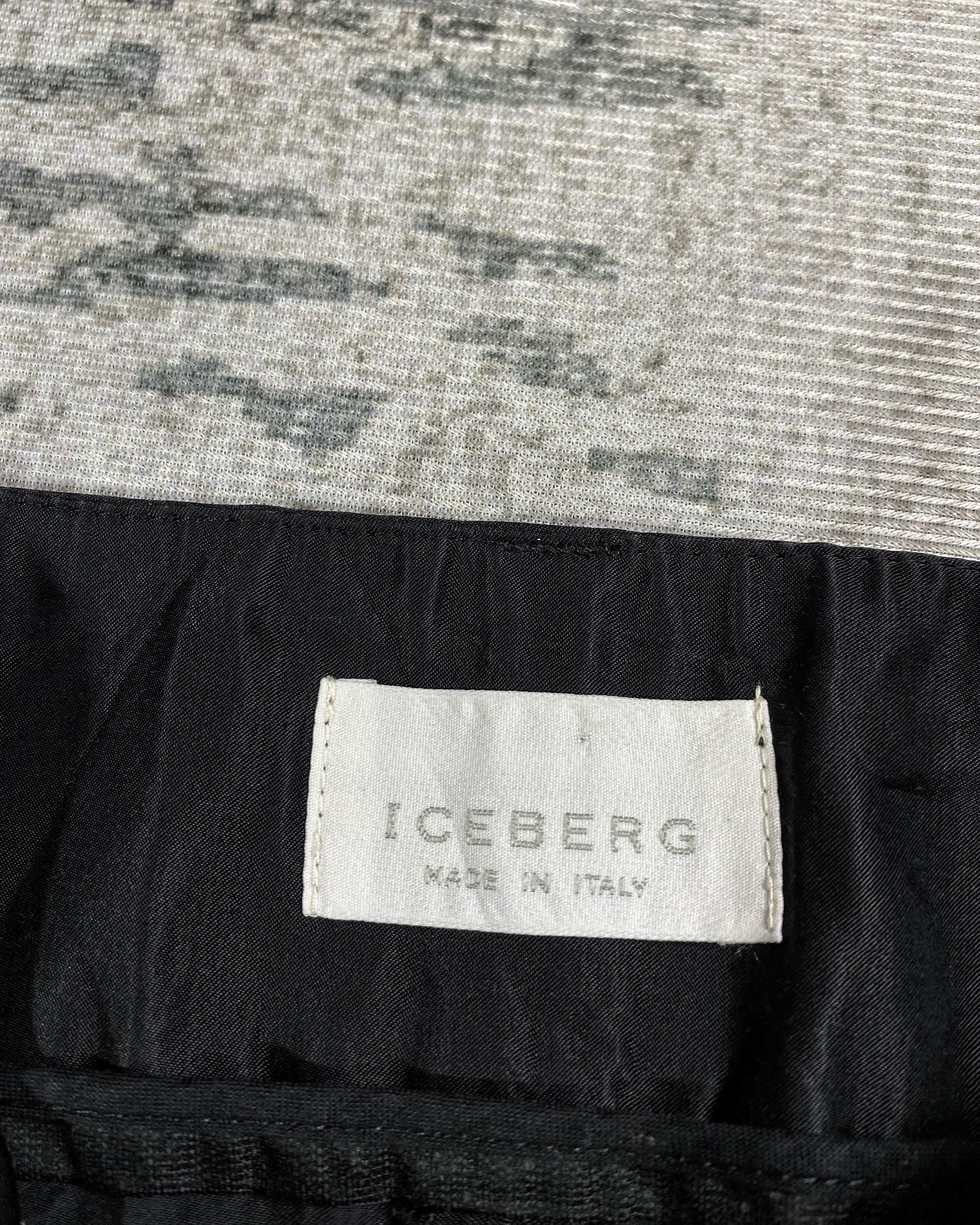 Iceberg 2000s Iceberg Crotch Biker Zip y2k Lgb Ifsix Size US 29 - 9 Thumbnail
