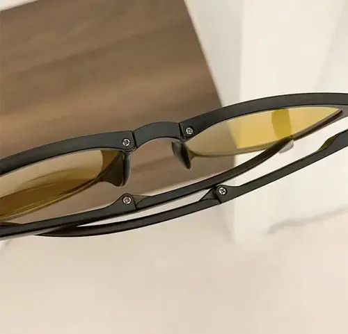 Electric Visual × Vintage Retro foldable punk sunglasses Size ONE SIZE - 3 Thumbnail