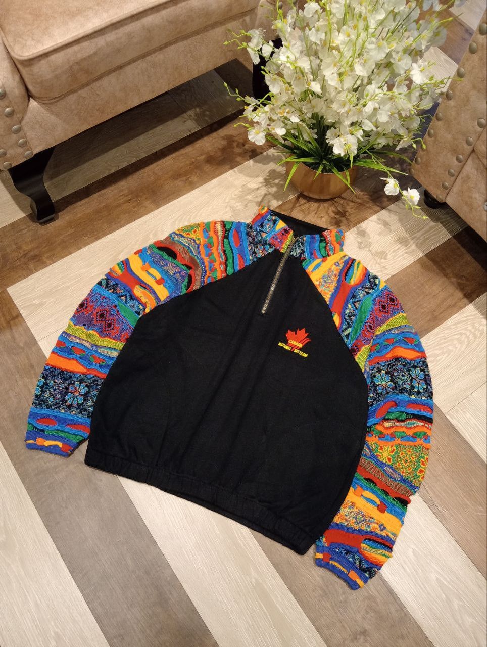 Vintage VINTAGE ATG CANADA NATIONAL SKI TEAM KNITWEAR SWEATER Size US M / EU 48-50 / 2 - 2 Thumbnail