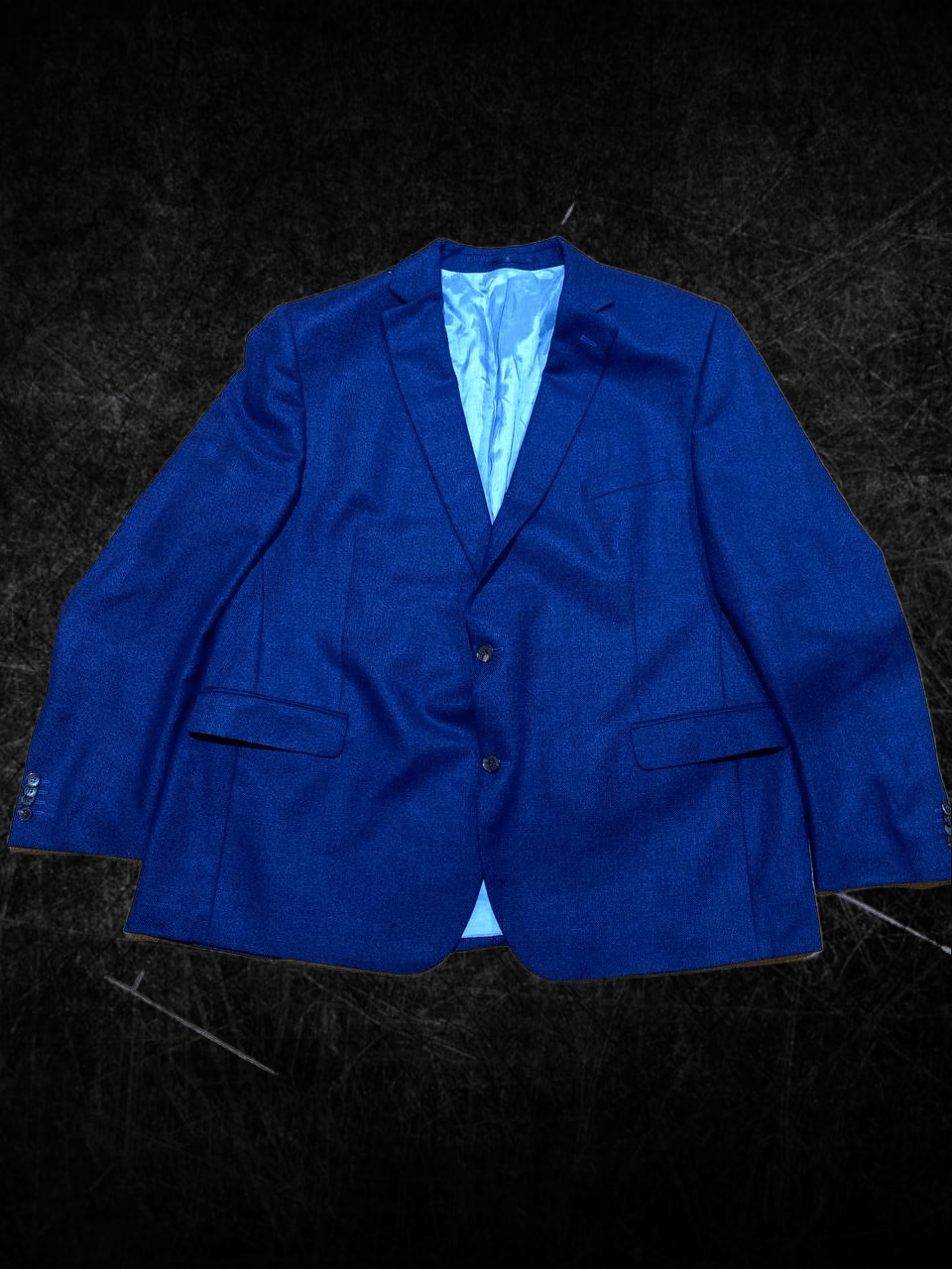 Loro Piana Tom Rusborg Ing Loro Piana Men’s Navy Blue Blazer Jacke Size 52S - 1 Thumbnail
