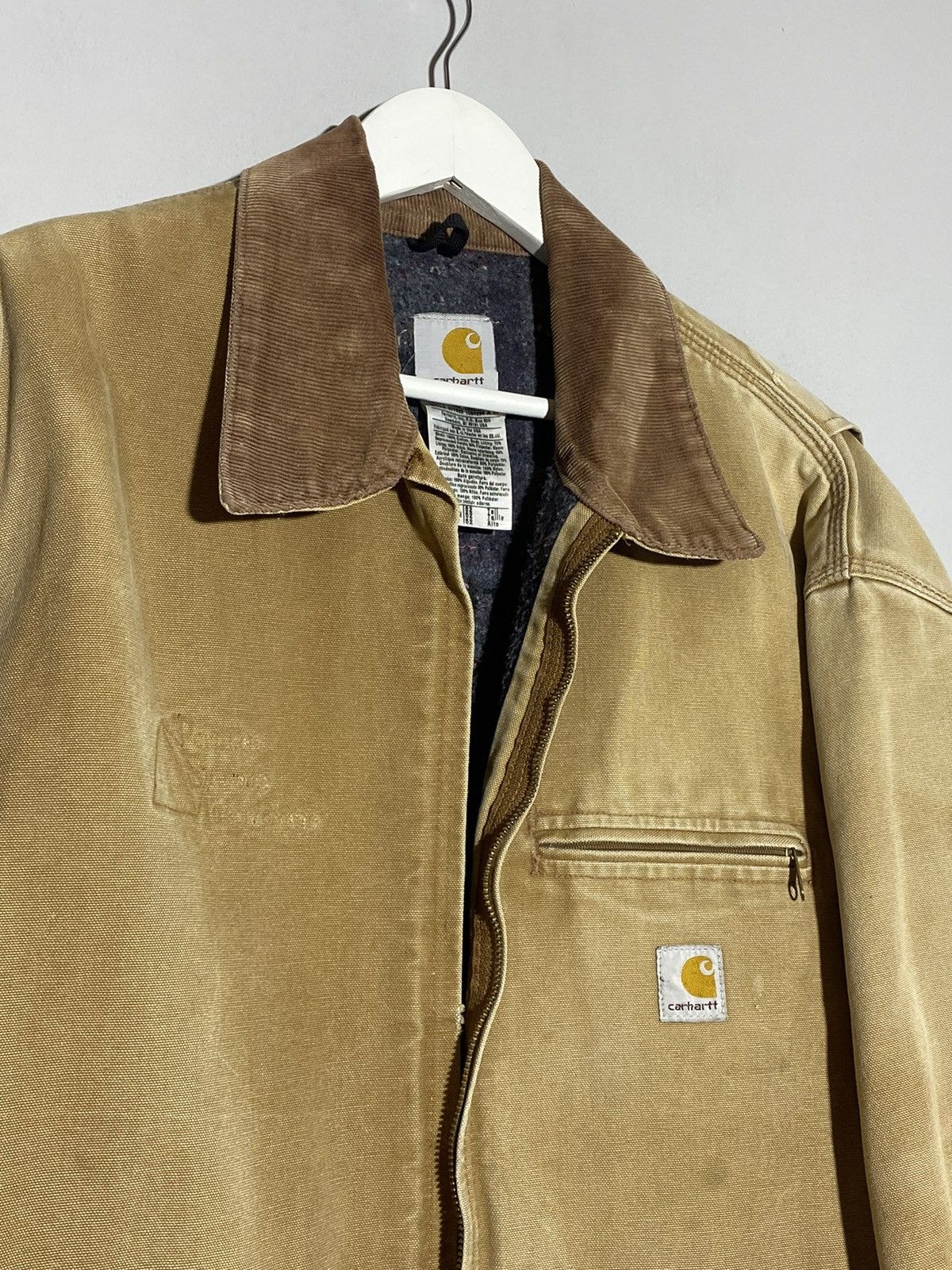 Carhartt × Vintage Vintage Carhart Detroit Work Jacket Size US L / EU 52-54 / 3 - 8 Thumbnail