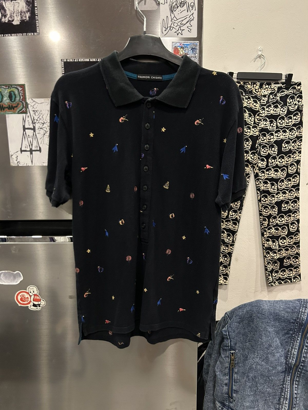 Issey Miyake Tsumori Chisato Polo Size US M / EU 48-50 / 2 - 1 Thumbnail