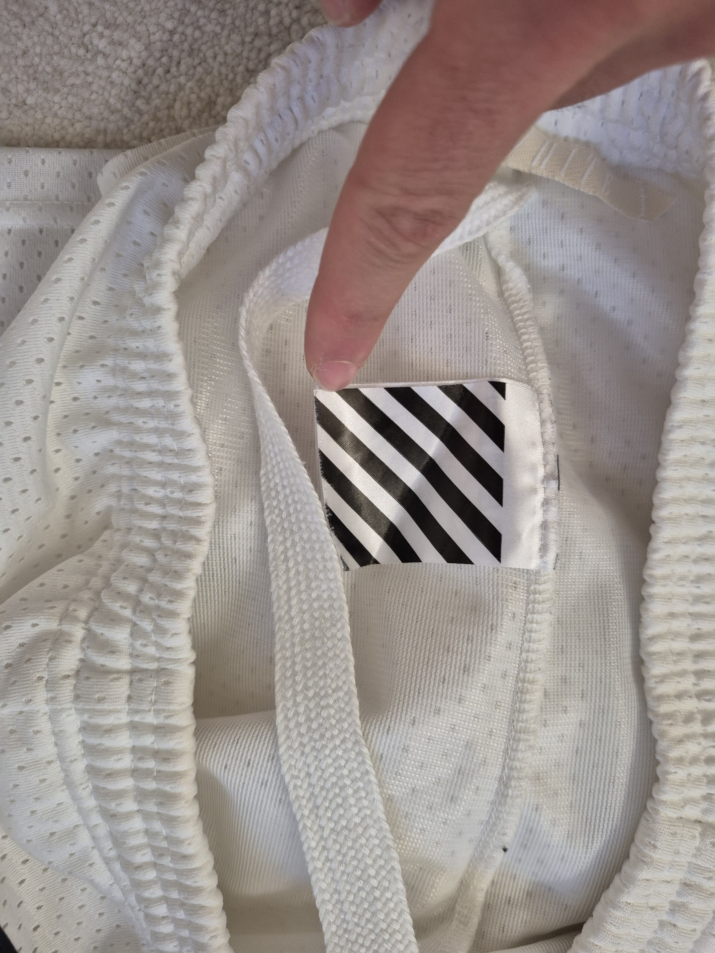 Off-White Off White Mesh Blue Collar Shorts Virgil Medium Size US 32 / EU 48 - 5 Thumbnail